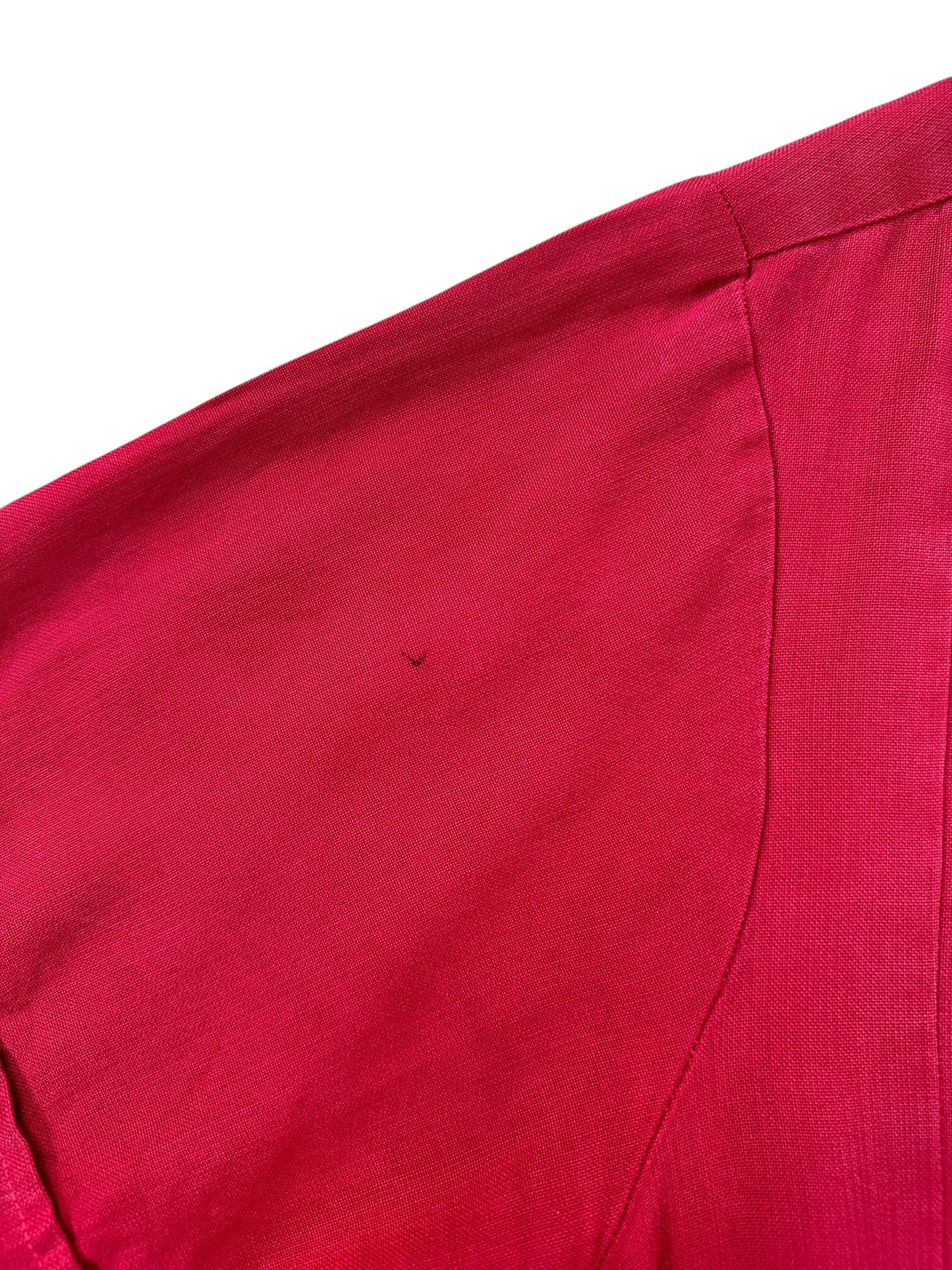 Stain on Vintage Iolani Hapa Jac Aloha Shirt SZ M