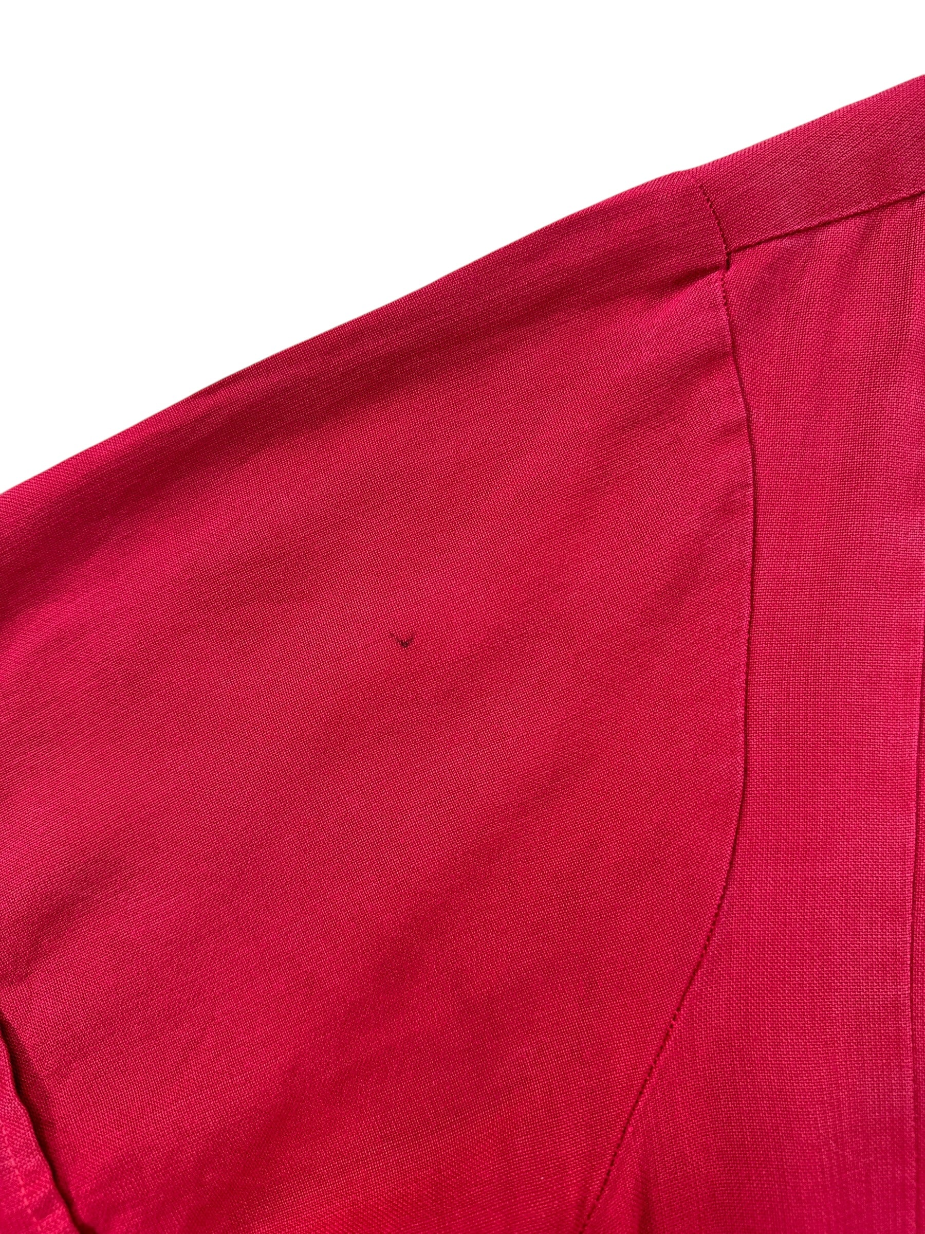 Stain on Vintage Iolani Hapa Jac Aloha Shirt SZ M