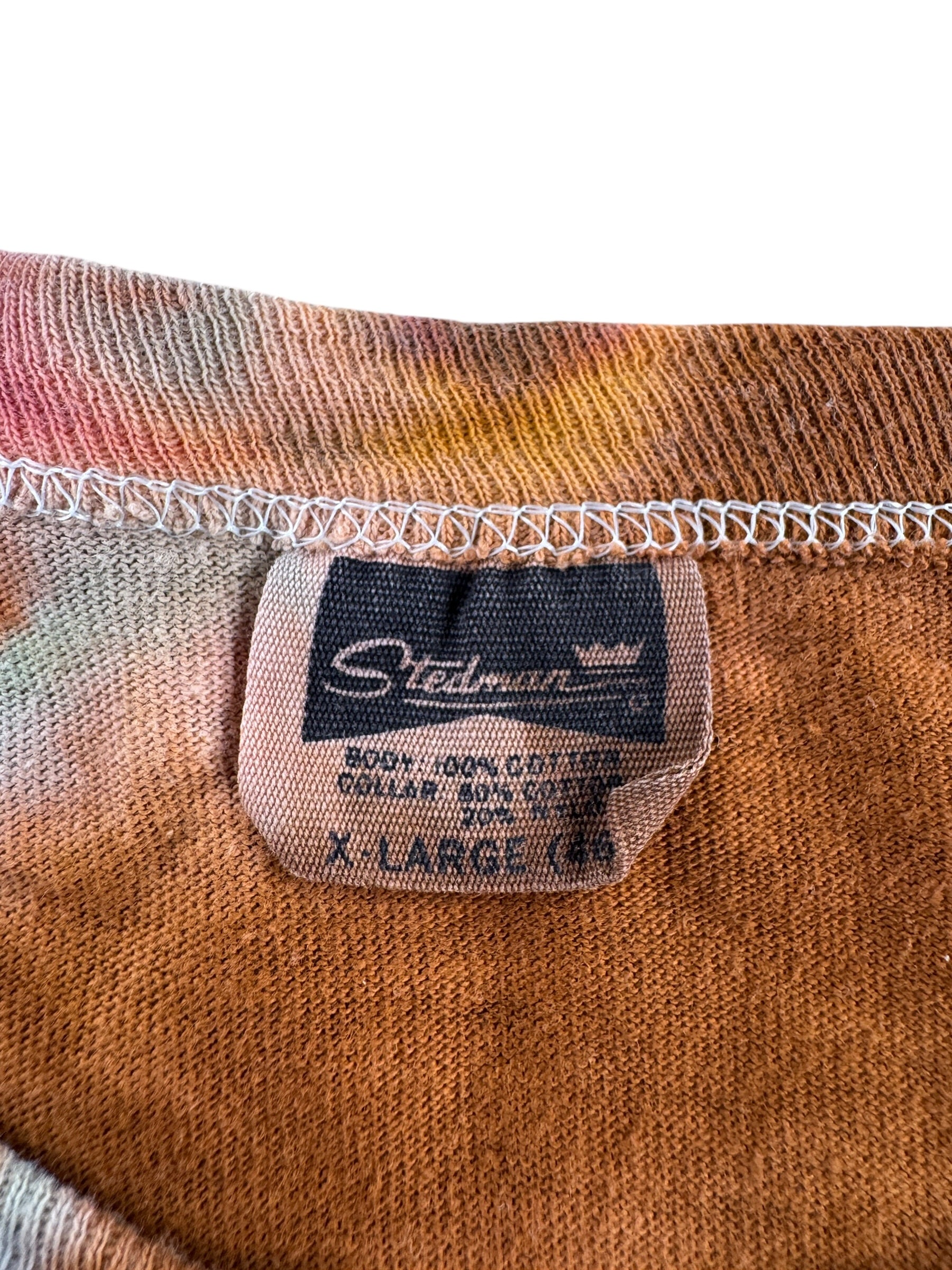 Tag on Vintage 60s/70s Tie Dye Tee SZ XL (Fits L)