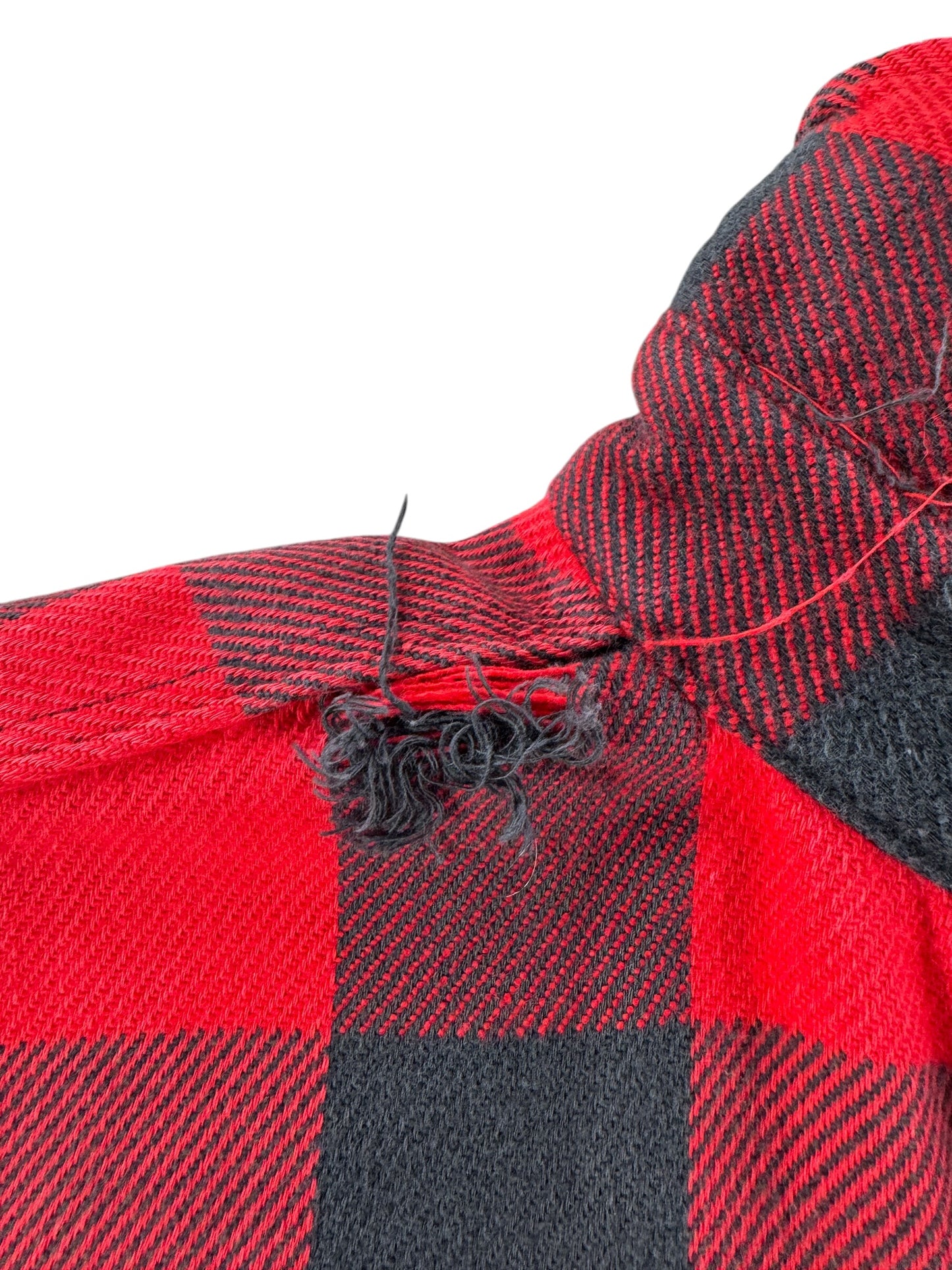 Hole on Vintage Mr. Leggs Cotton Flannel SZ XL