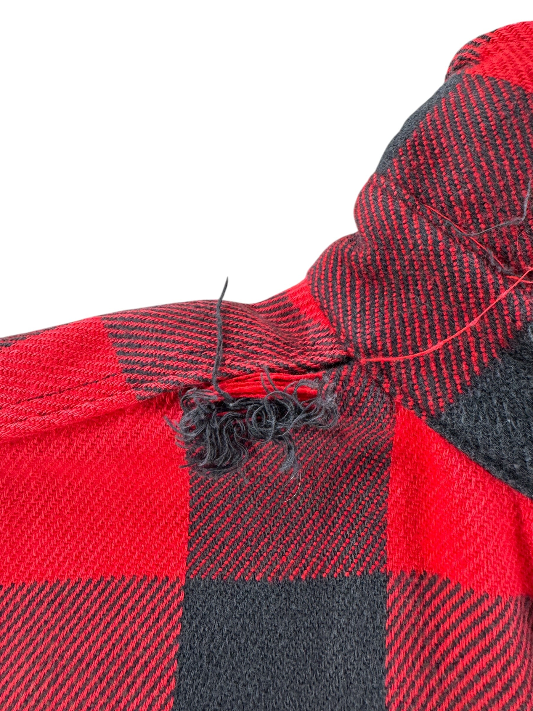 Hole on Vintage Mr. Leggs Cotton Flannel SZ XL
