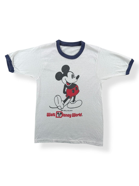Front of Vintage Disney Ringer Tee SZ XS