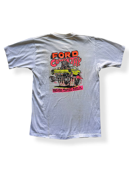 Back of Vintage Ford Country Roach Tee SZ M