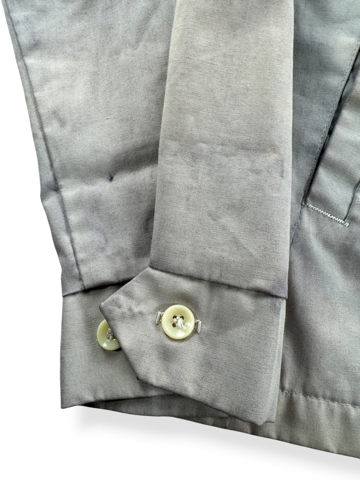 Cuff on Vintage Purdue Shoemakers Jacket SZ S