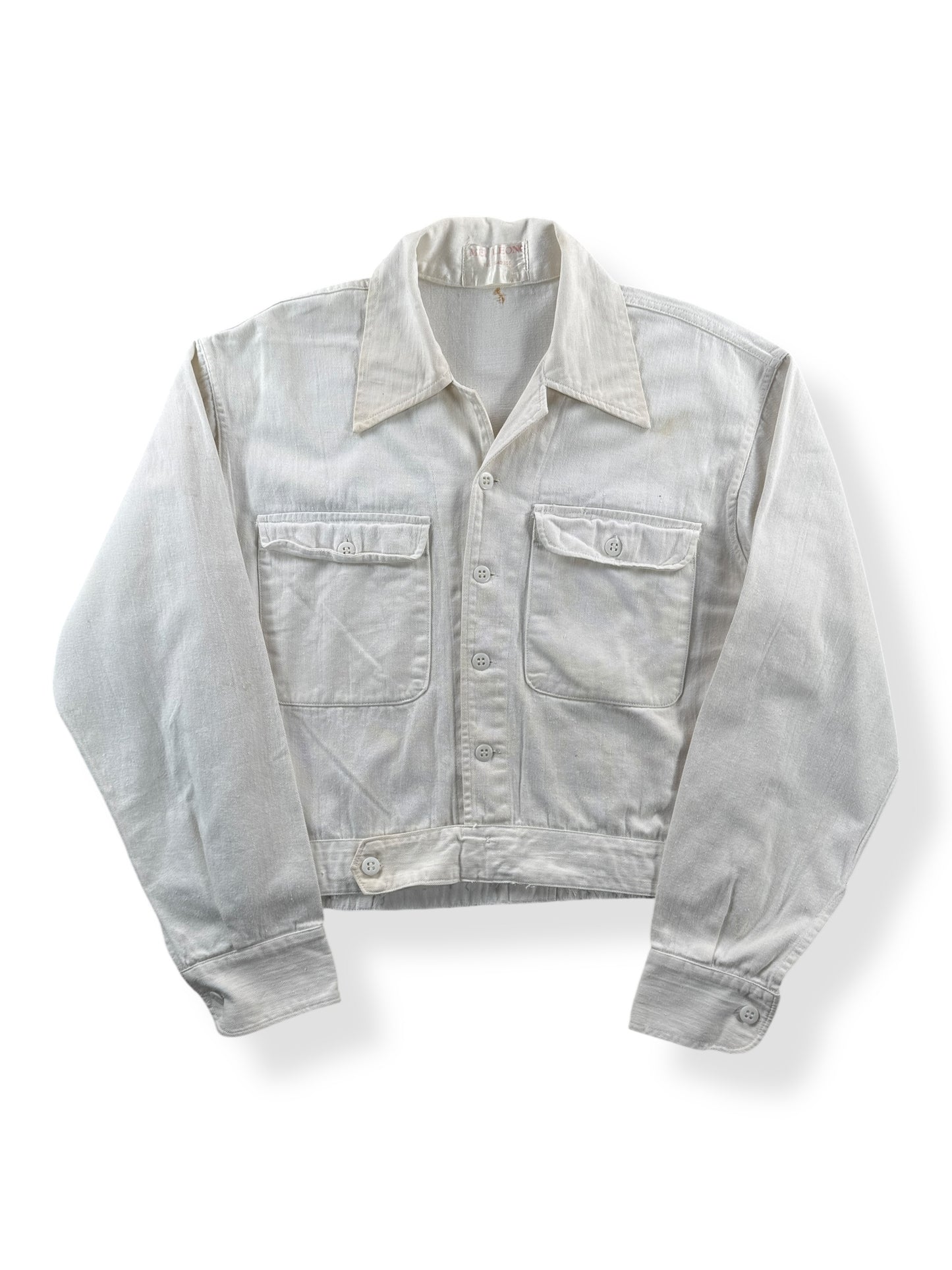 Front of Vintage HBT Cropped Jacket SZ M