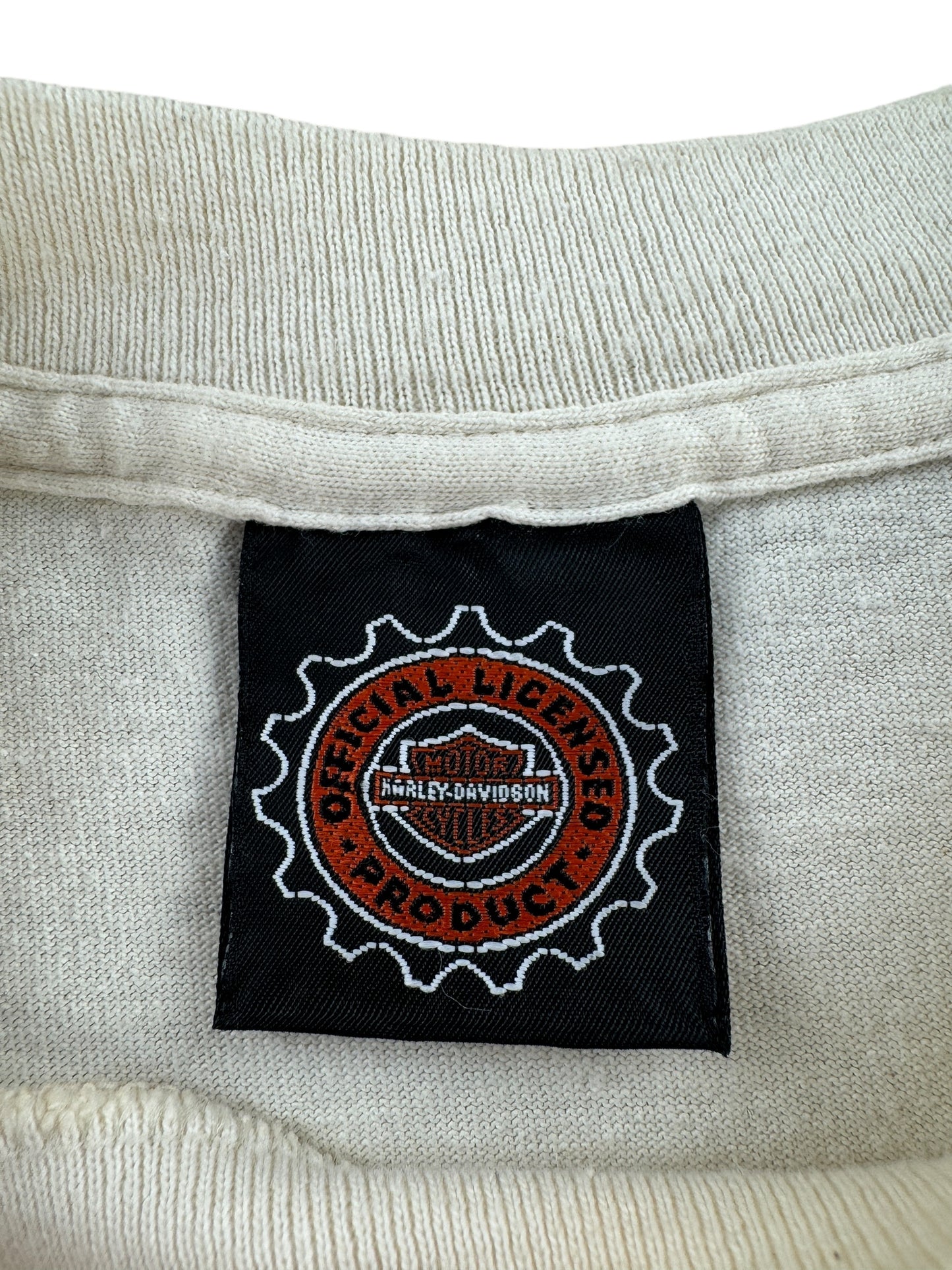 Tag on Vintage Harley Davidson Cafe Las Vegas Tee SZ M