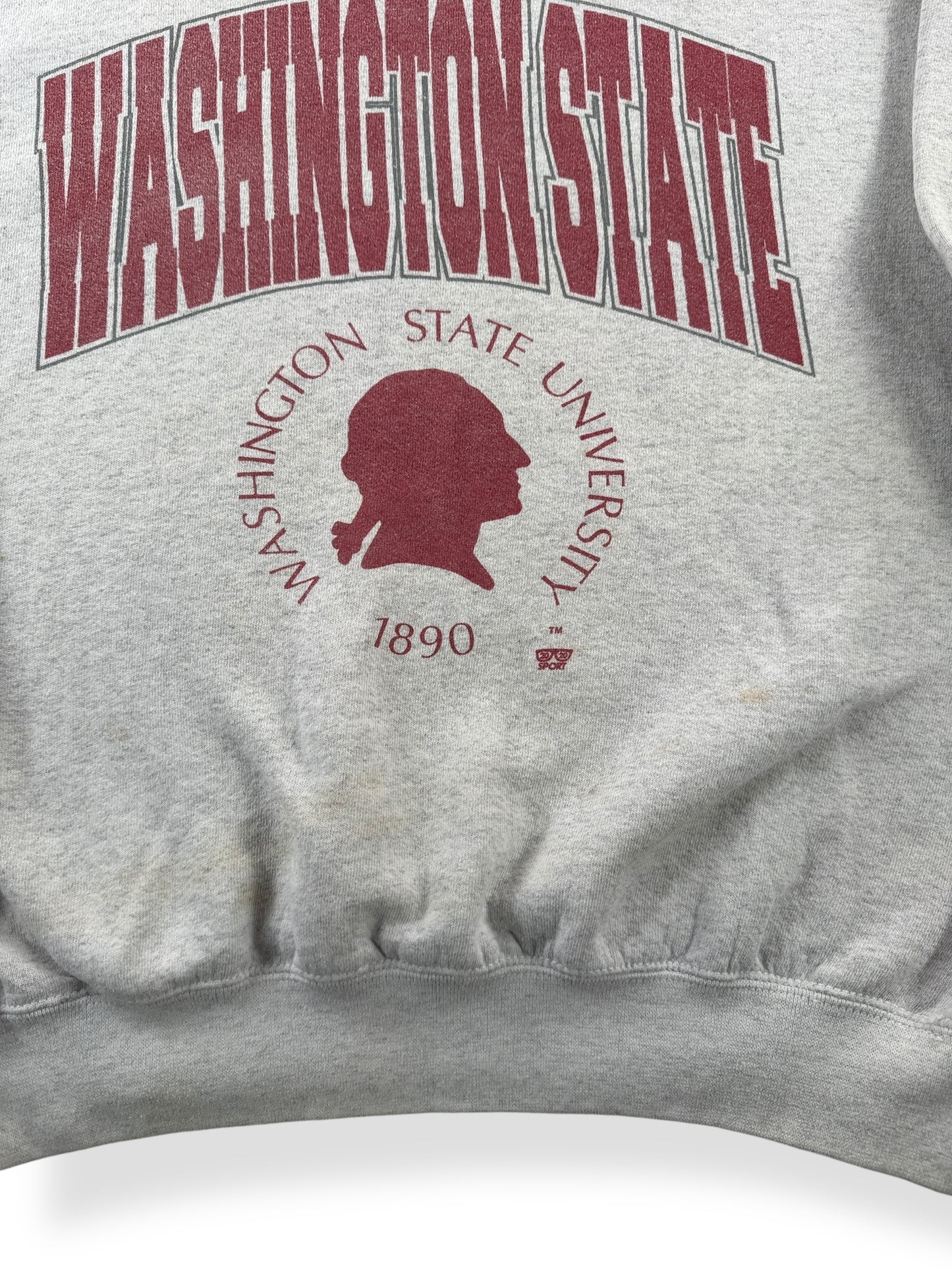 Staining on Vintage WSU Crewneck SZ L