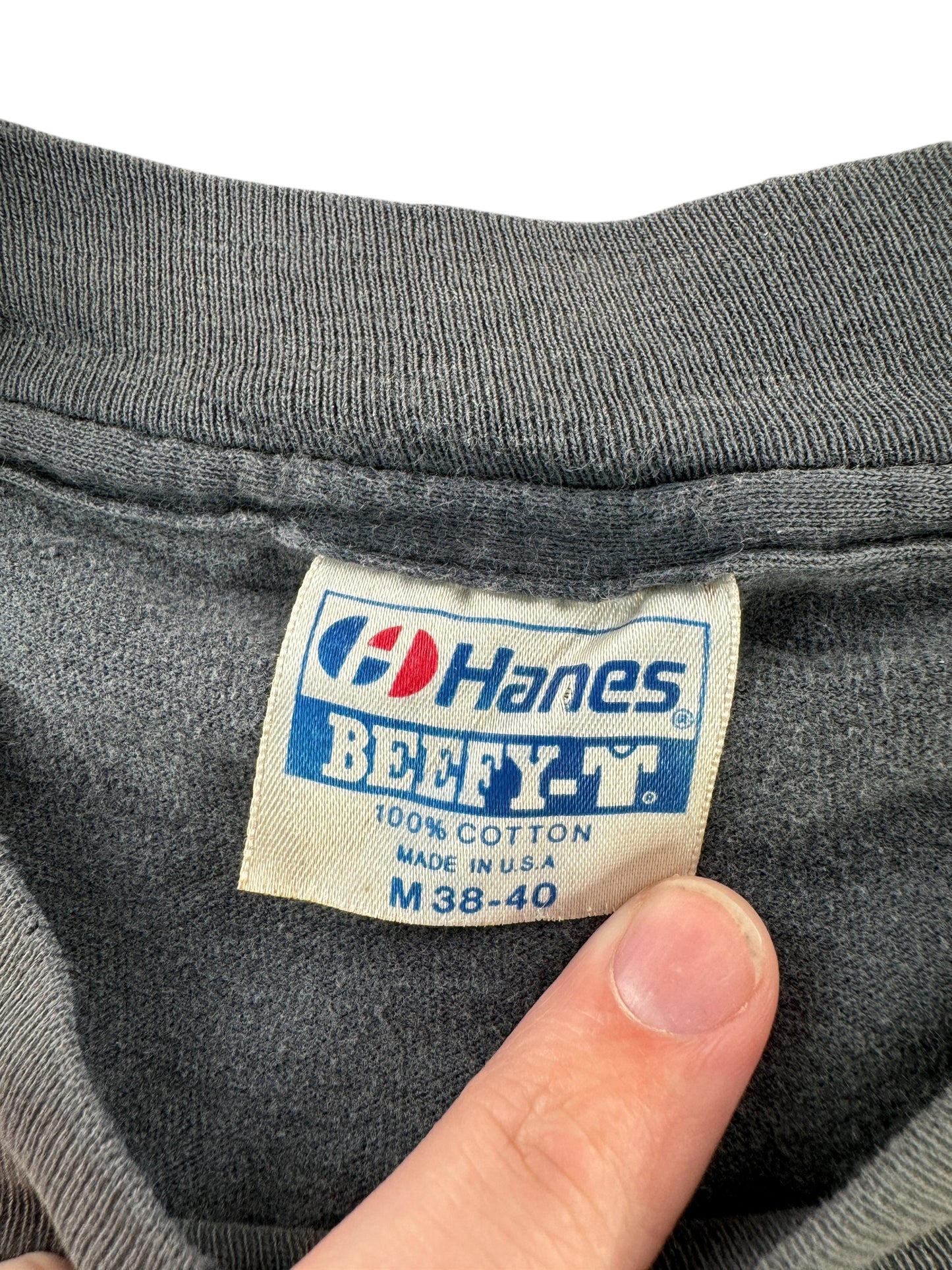 Tag on Vintage Insanely Faded Harley Davidson New Mexico Cutoff Tee SZ M