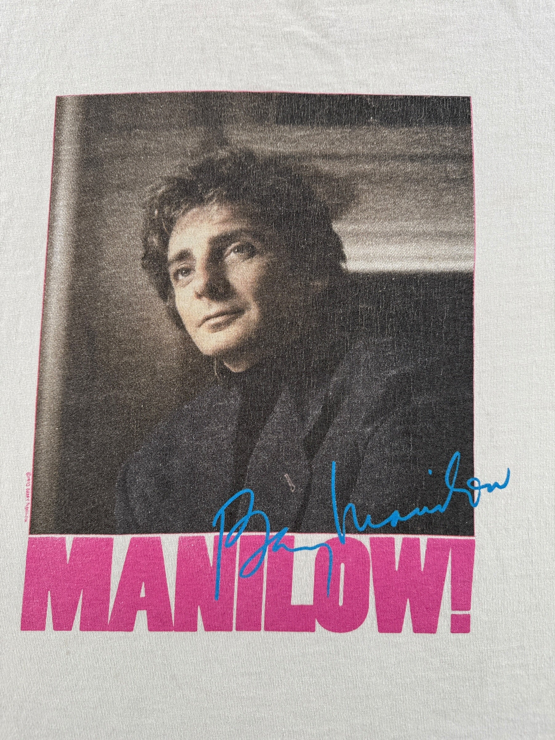 Graphic of Vintage 1993 Barry Manilow Tee SZ L