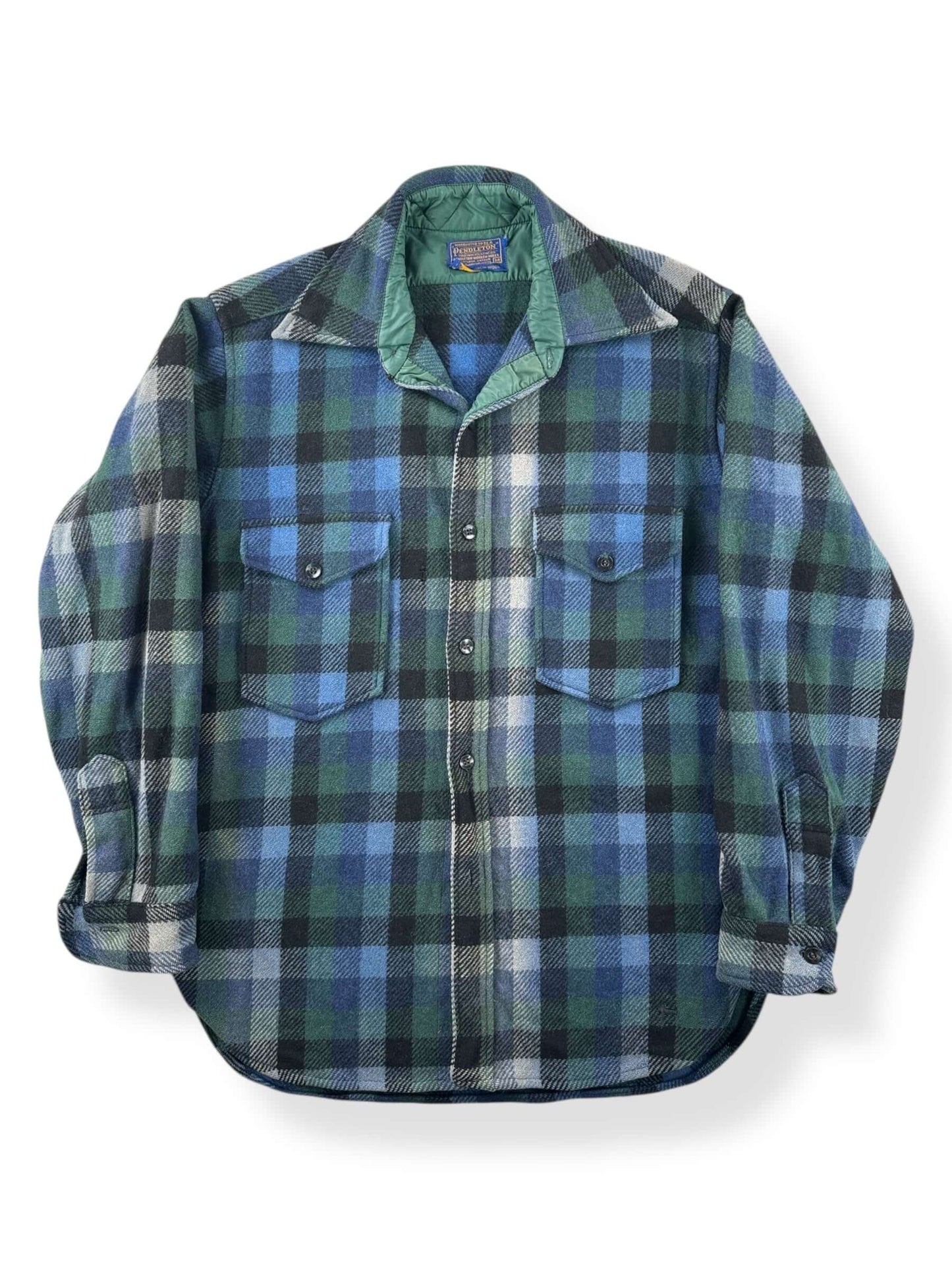 Front of Vintage Pendleton Wool Jac-Shirt SZ M