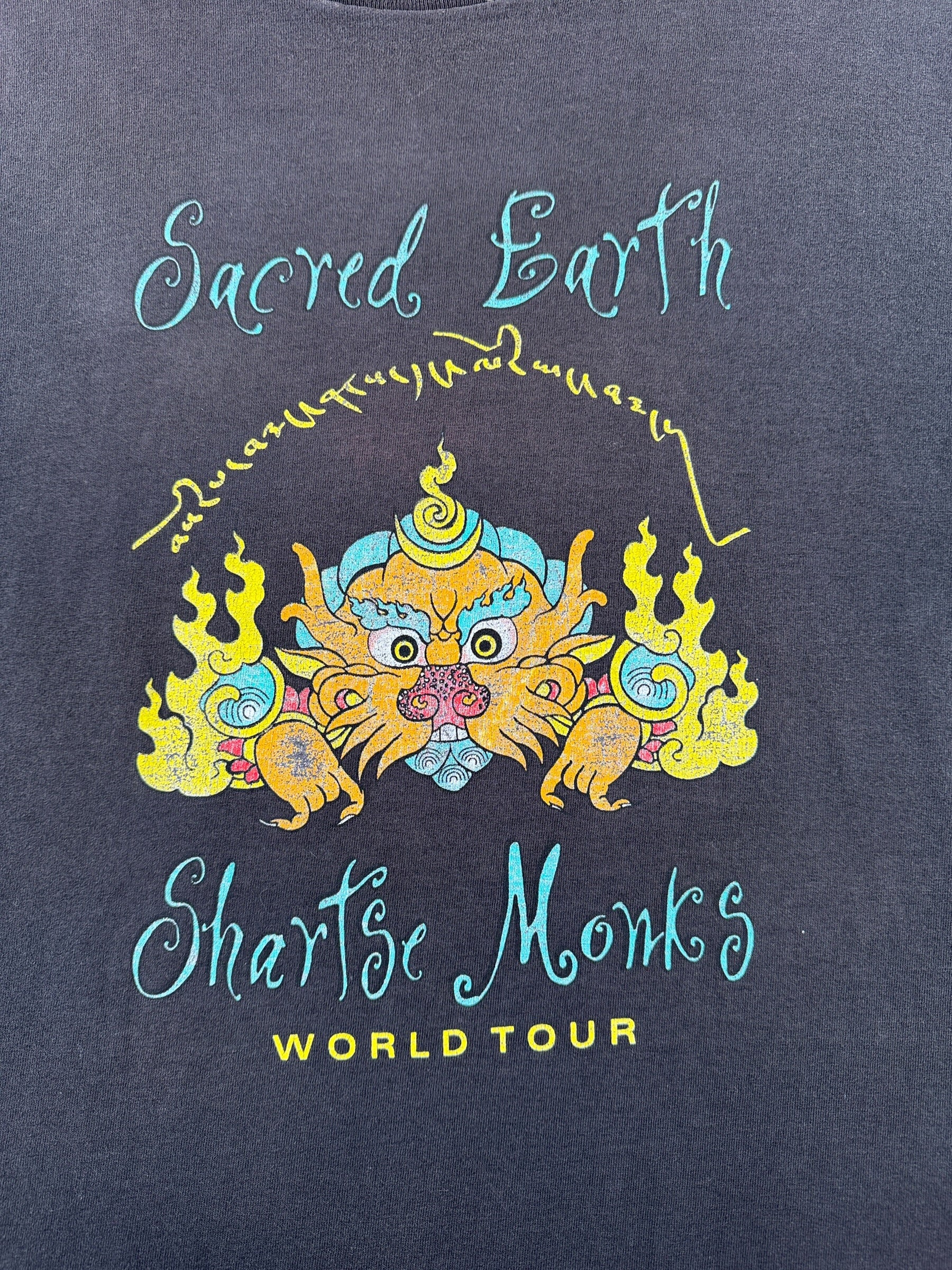 Graphic of Vintage Sacred Earth Tibet Tee SZ XL