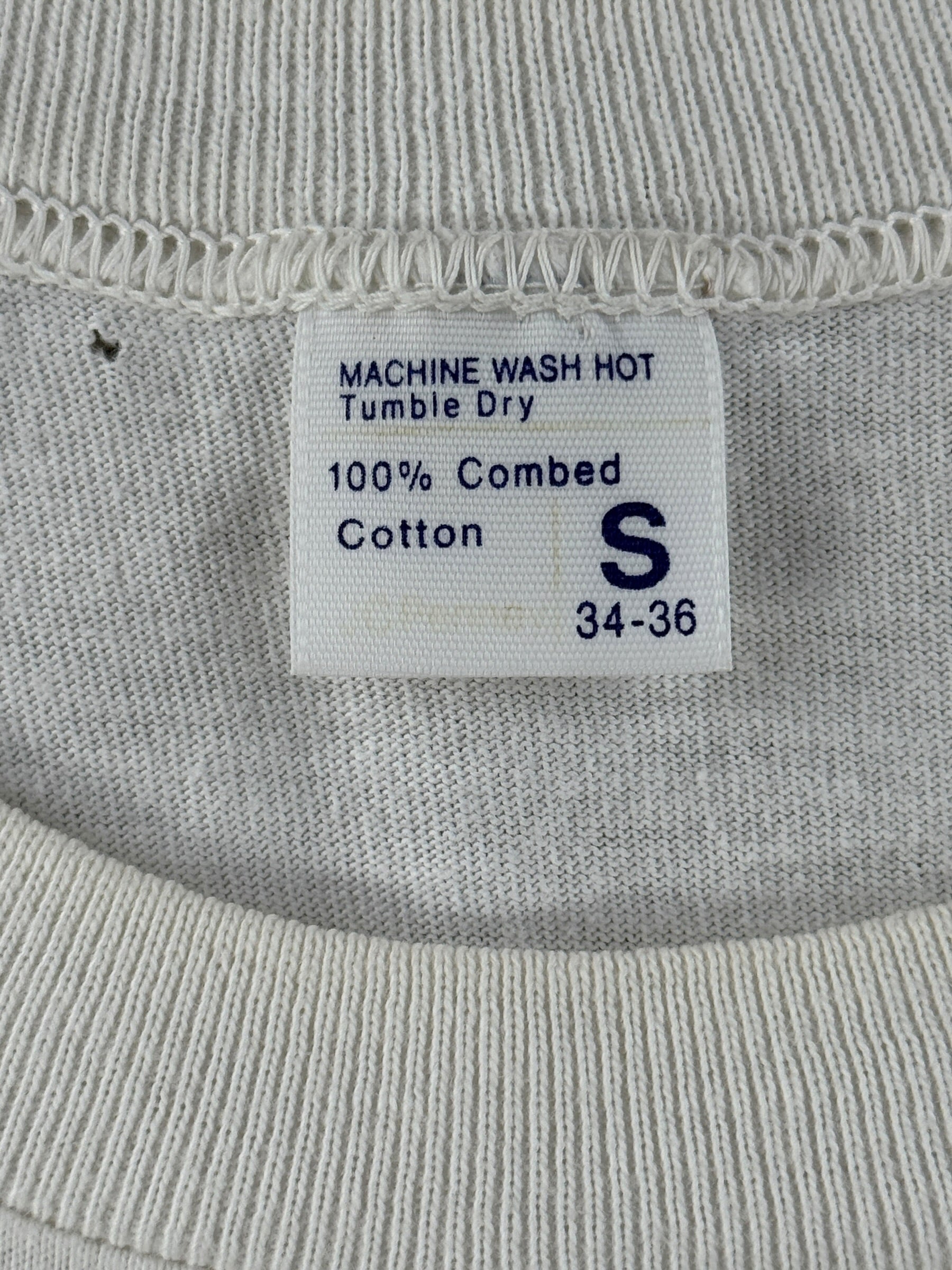 Tag on Vintage 60s Bob Hering Racing Tee SZ S