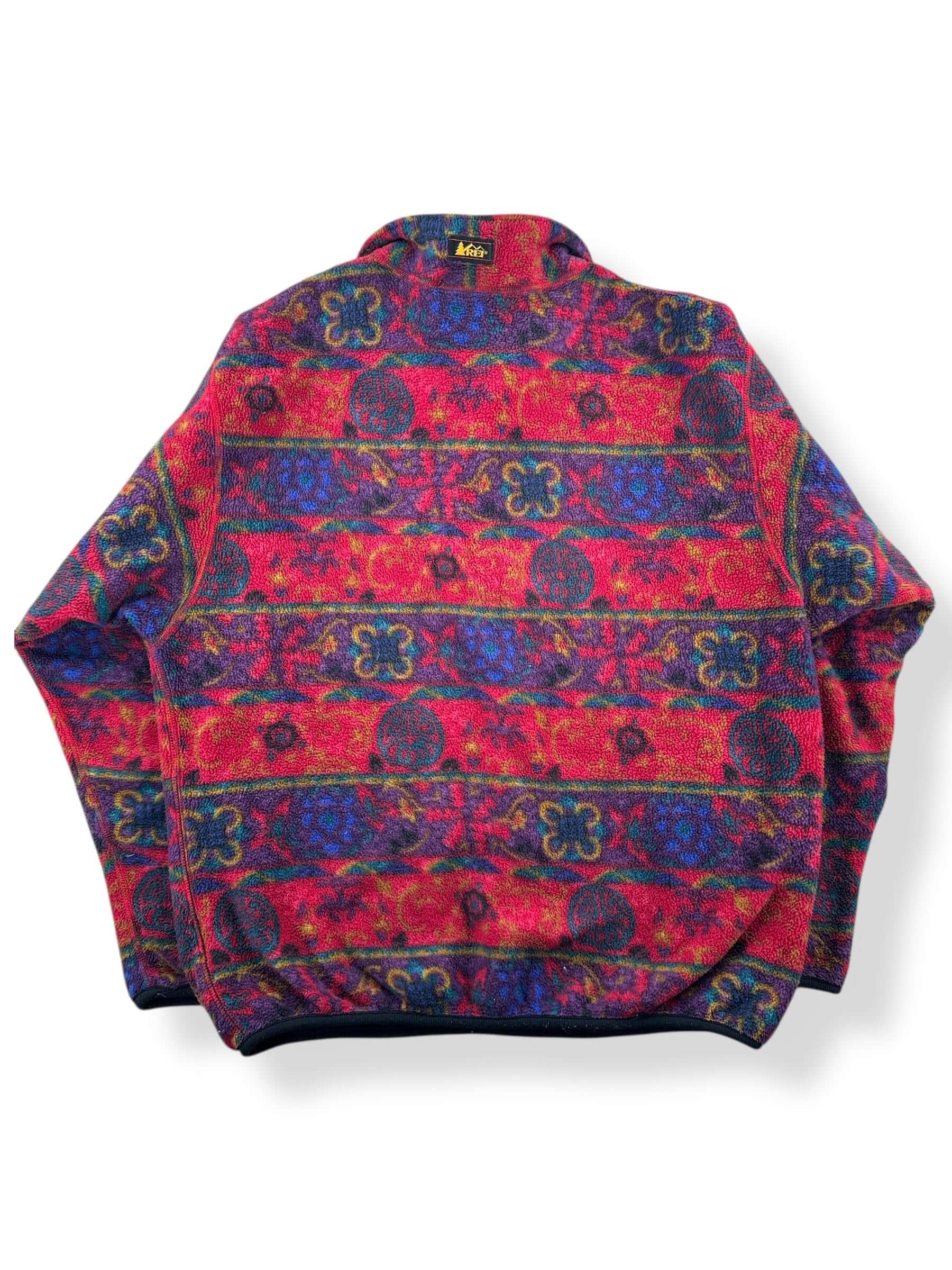 Back of Vintage REI Polartec Fleece Jacket SZ L