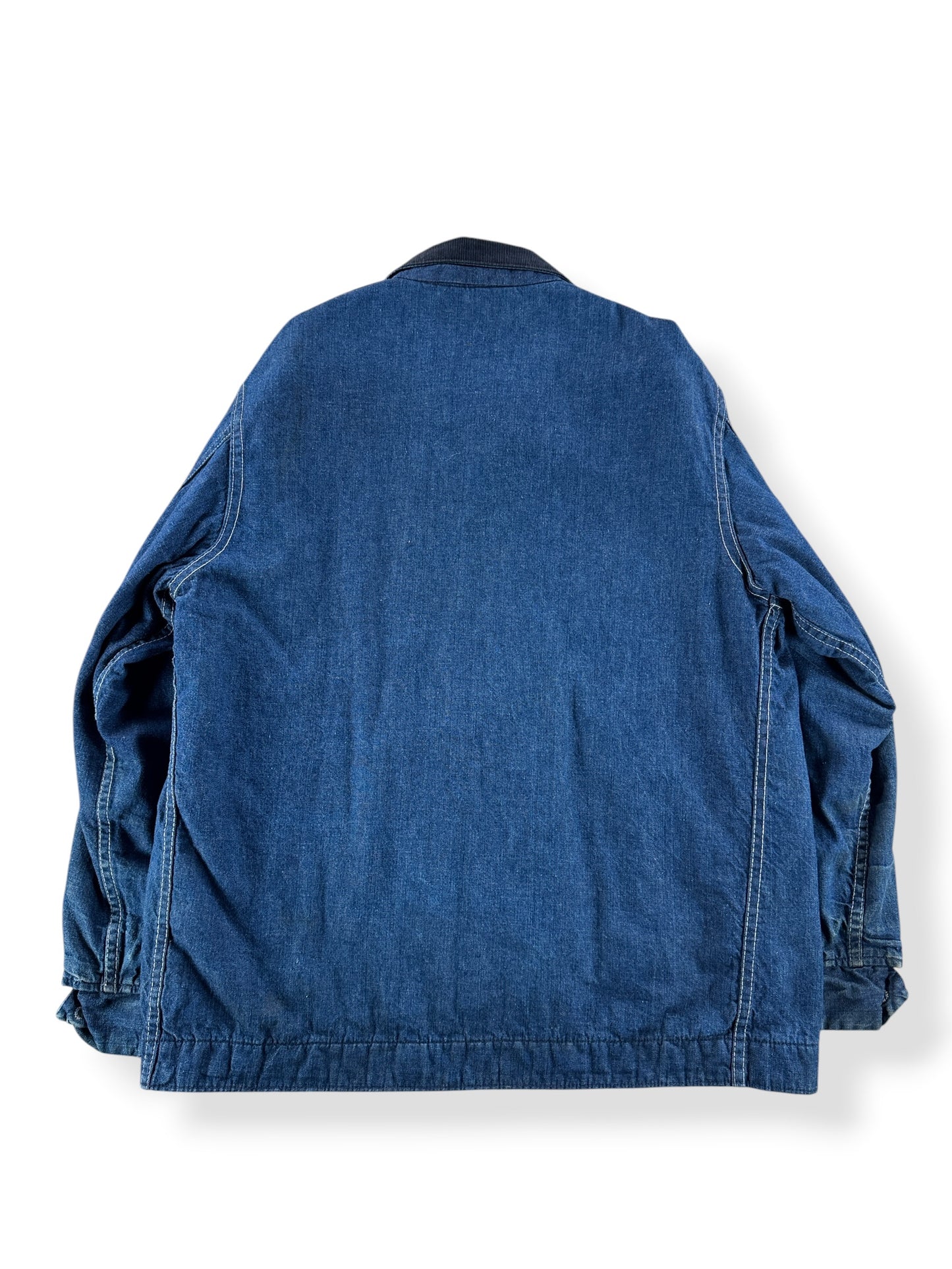 Back of Vintage Montgomery Ward Quilted Chore Jacket SZ 44