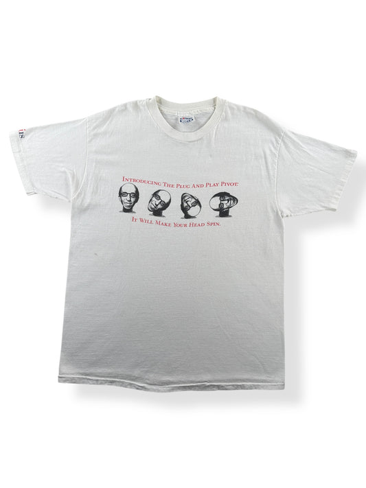 Front of Vintage Plug and Play Tee SZ XL (Fits L)