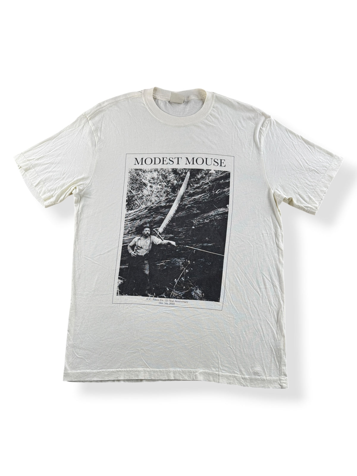 Front of Filson Modest Mouse Tee SZ M