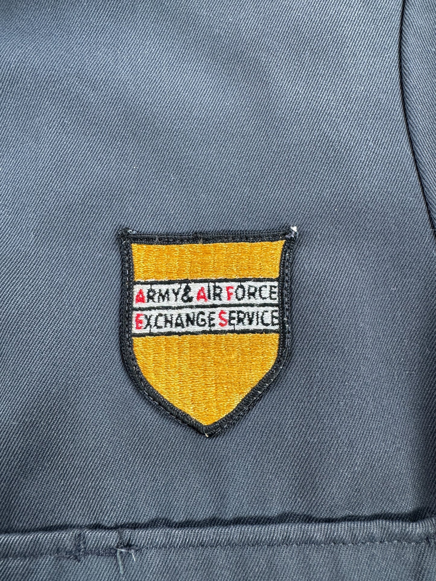 Patch on Vintage Lee Mechanic Jacket SZ 40