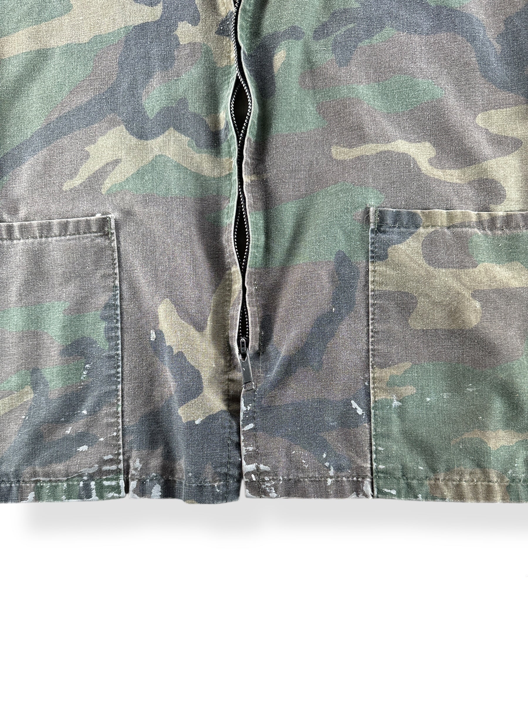 Stains on Vintage Woodland Camo Smock SZ M