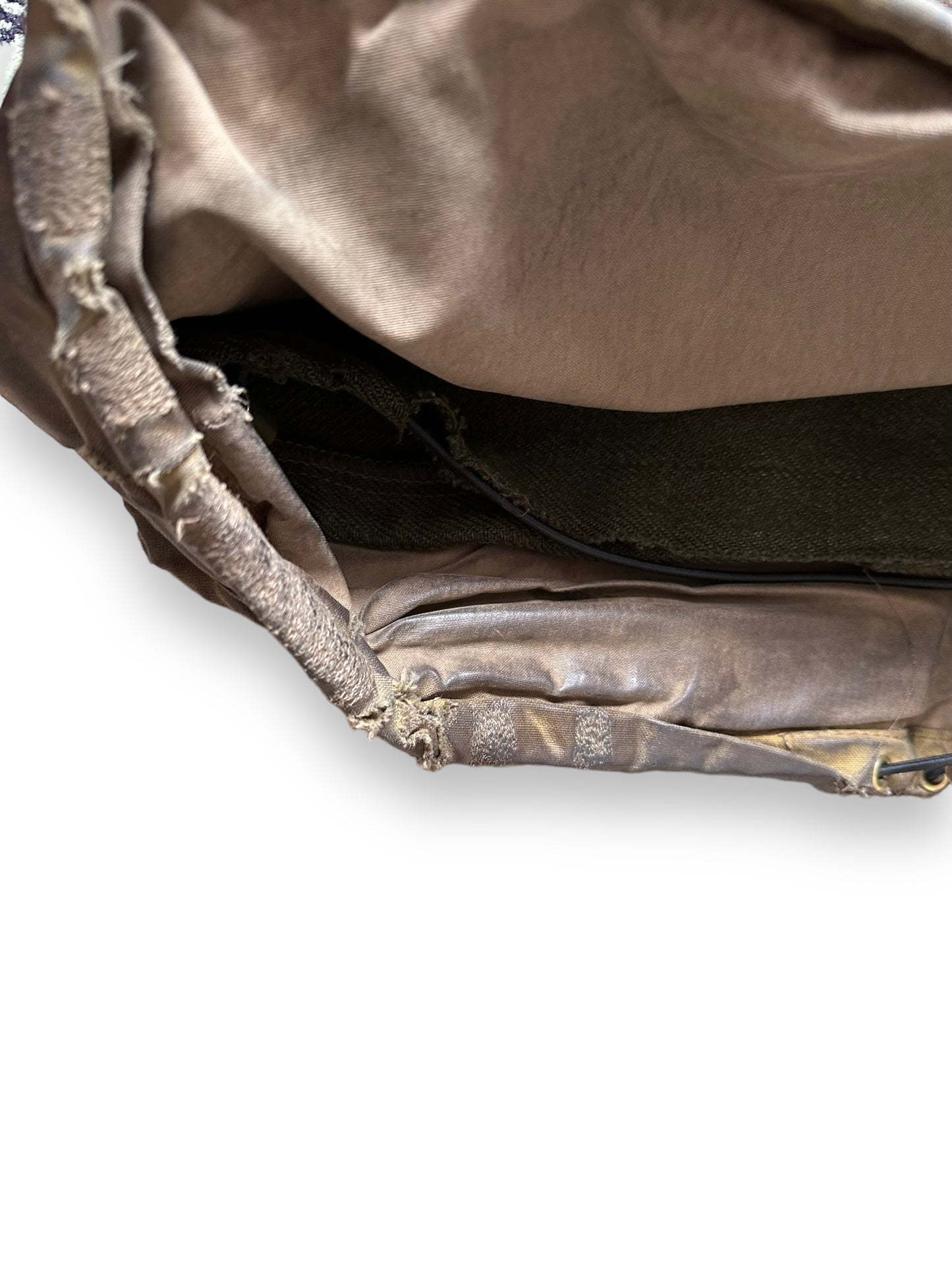 Internal Hem Repairs on Filson Nasty Boy Tin Cloth Field Jacket SZ 42 |  Filson Tin Cloth Jacket | Vintage Workwear Seattle