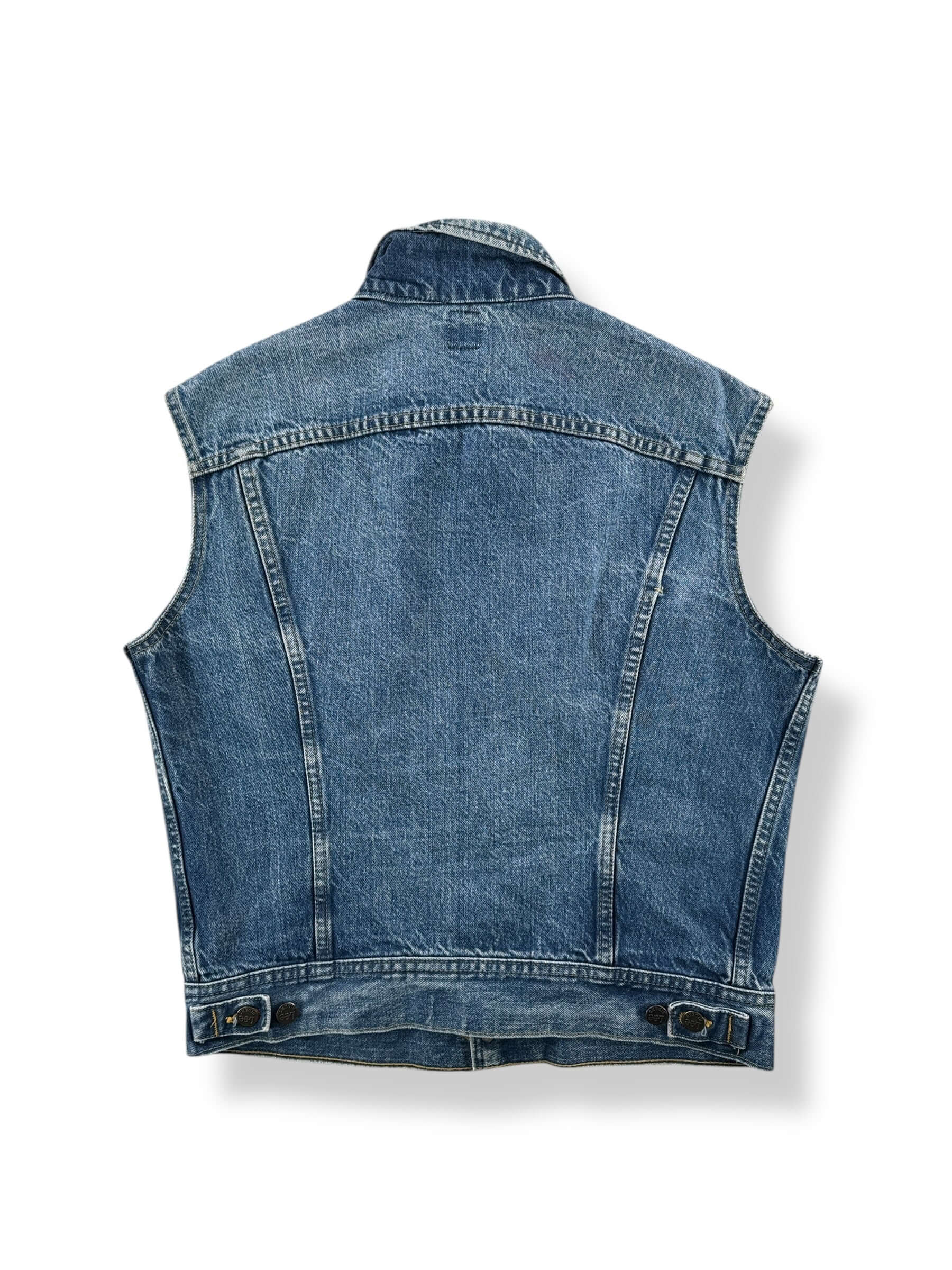 Back of Vintage Canadian Made Lee Vest SZ M