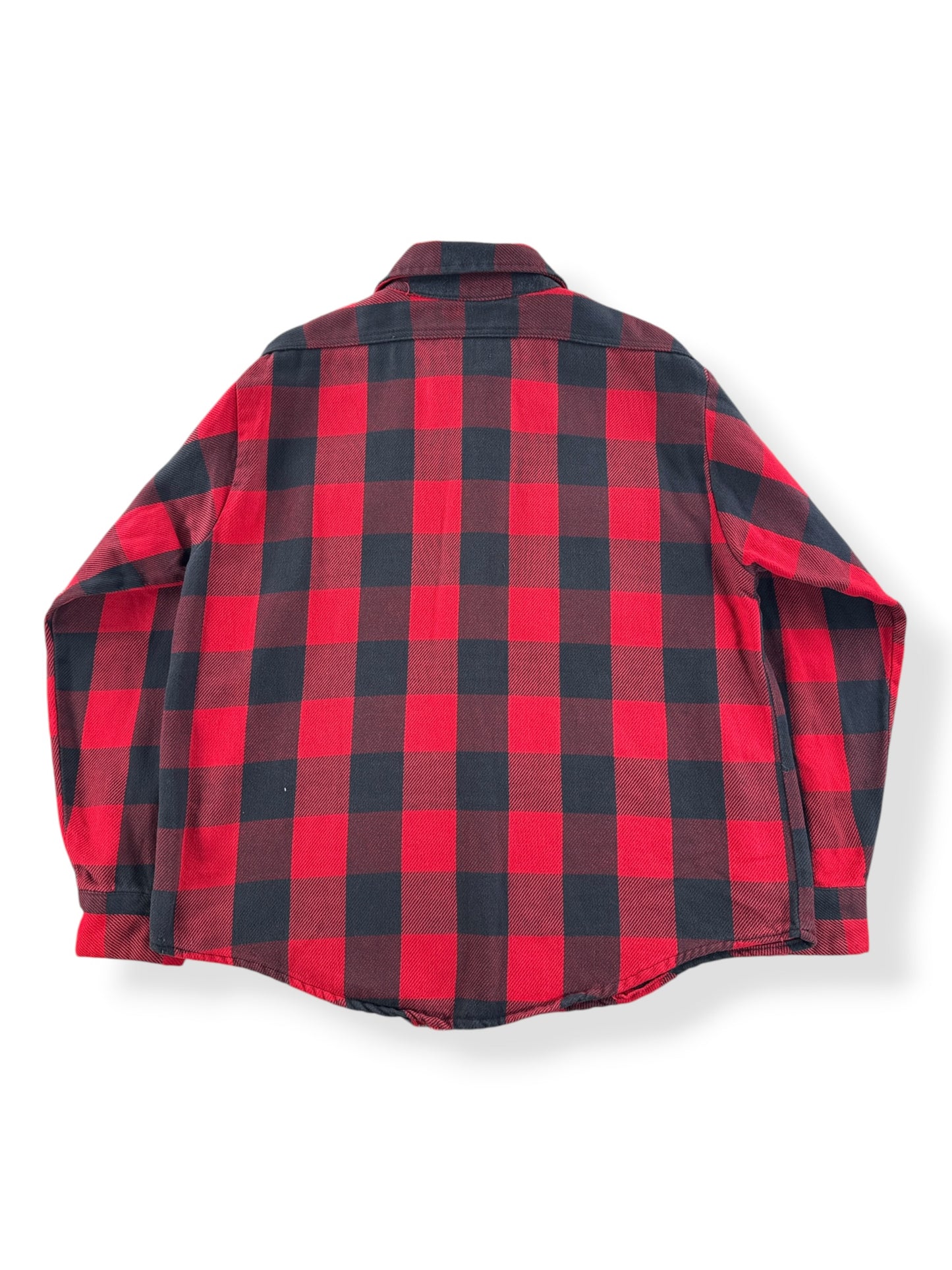 Back of Vintage Mr. Leggs Cotton Flannel SZ XL