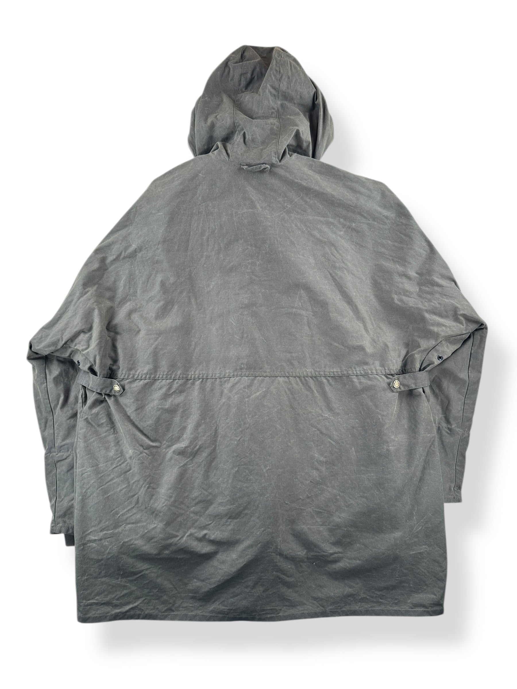 Back of Vintage Filson All Season Rain Coat SZ XXL
