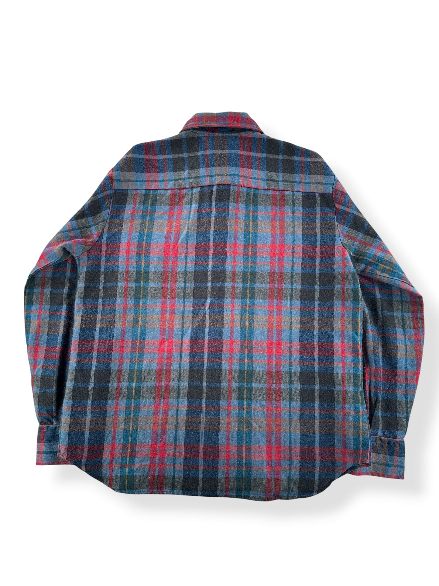 Back of Vintage Arrow Sportswear Acrylic Flannel SZ L