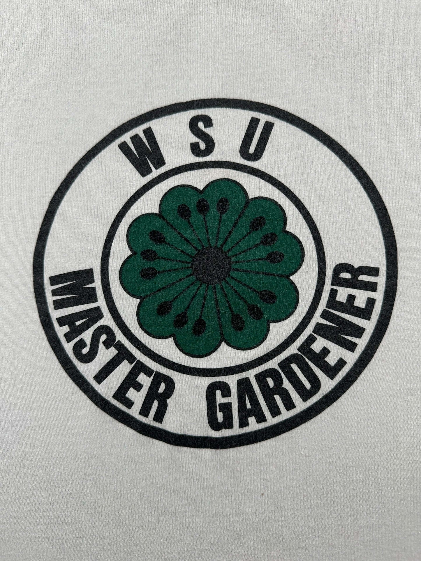 Graphic of Vintage WSU Master Gardener Tee SZ L