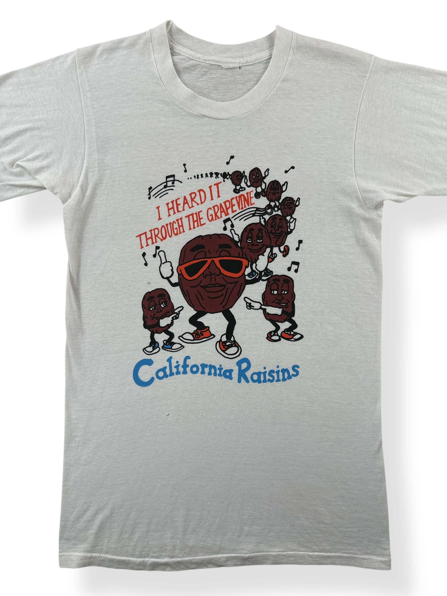 Vintage California Raisins Tee SZ XS – The Barn Owl Vintage Goods