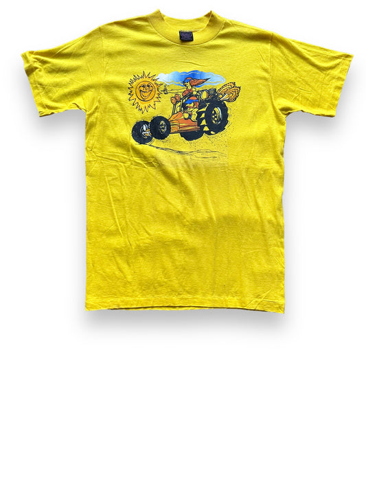 Front View of Vintage Dune Buggy Graphic Tee SZ L | Vintage Bull Shirt Graphic T-Shirts Seattle | Barn Owl Vintage Tees Seattle