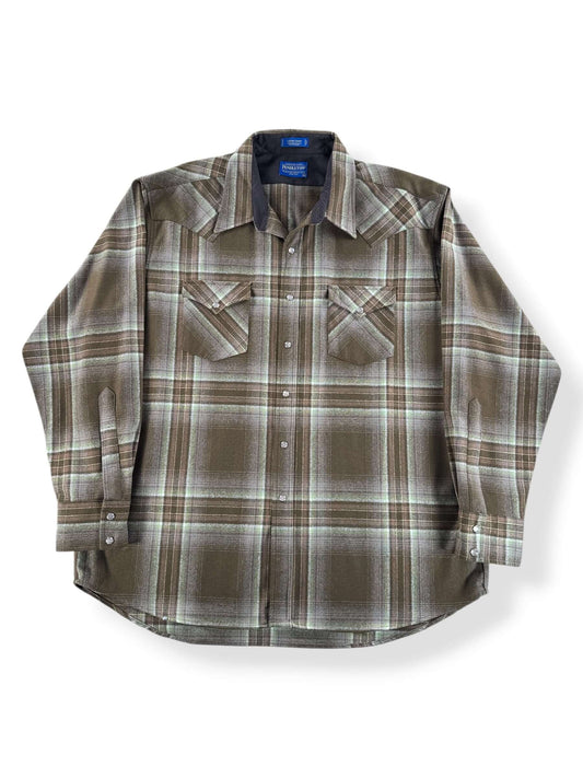 Front of Pendleton Made in Mexico Canyon Shirt SZ XXL