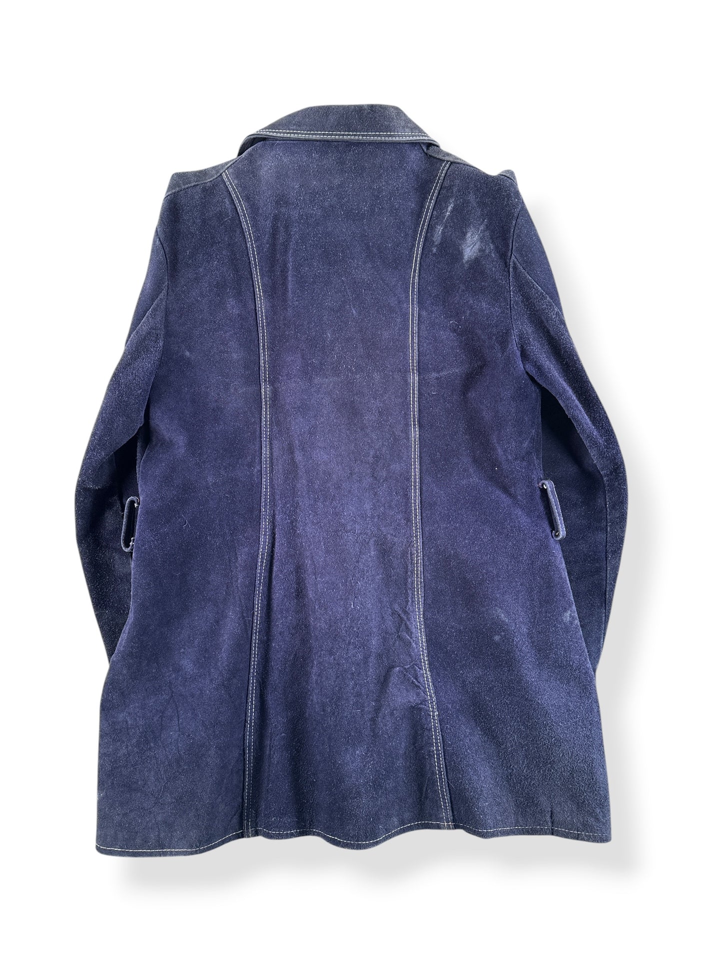 Back of Vintage Mexico Made Suede Jacket SZ S