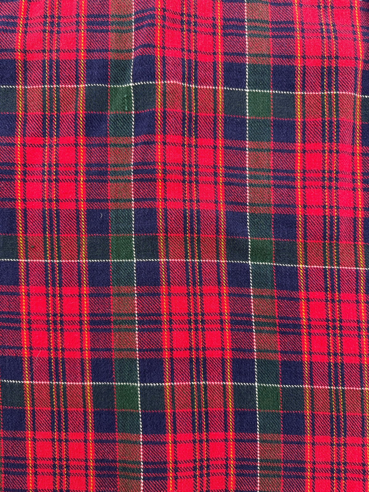 Pattern on Vintage Gap Cotton Flannel SZ M