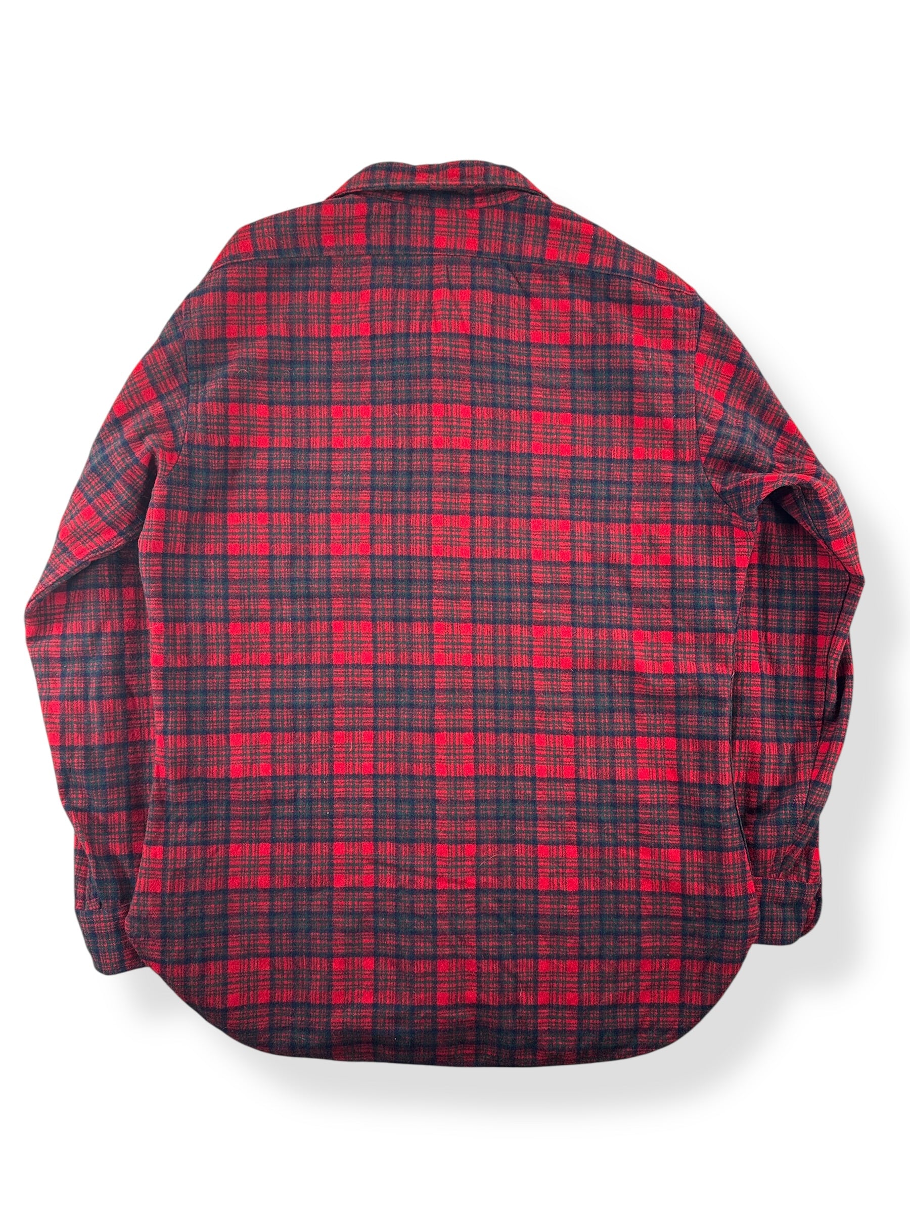 Back of Vintage Country Traditionals Pendleton Flannel SZ L