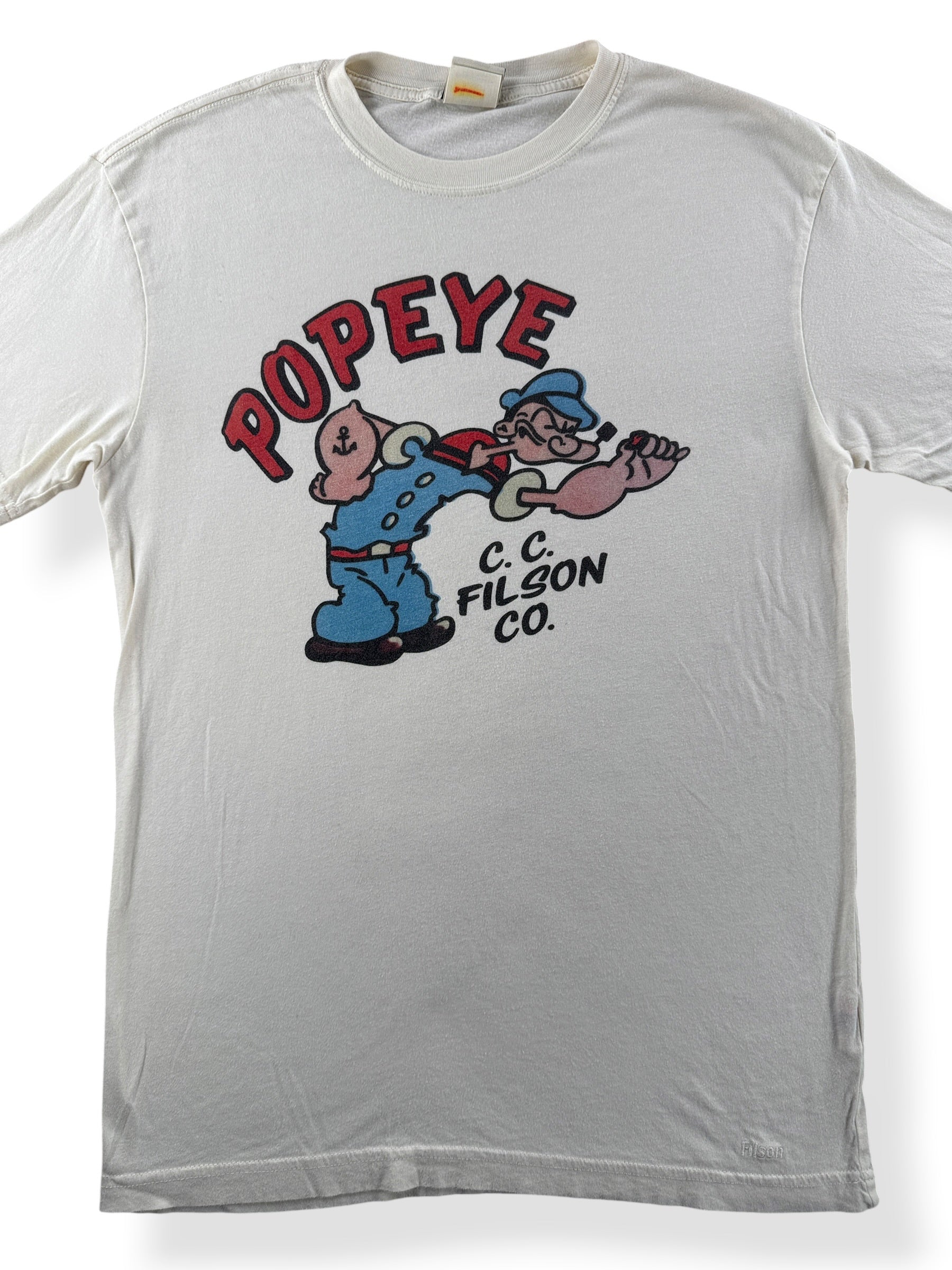 Close-up of Filson Popeye Tee SZ XS