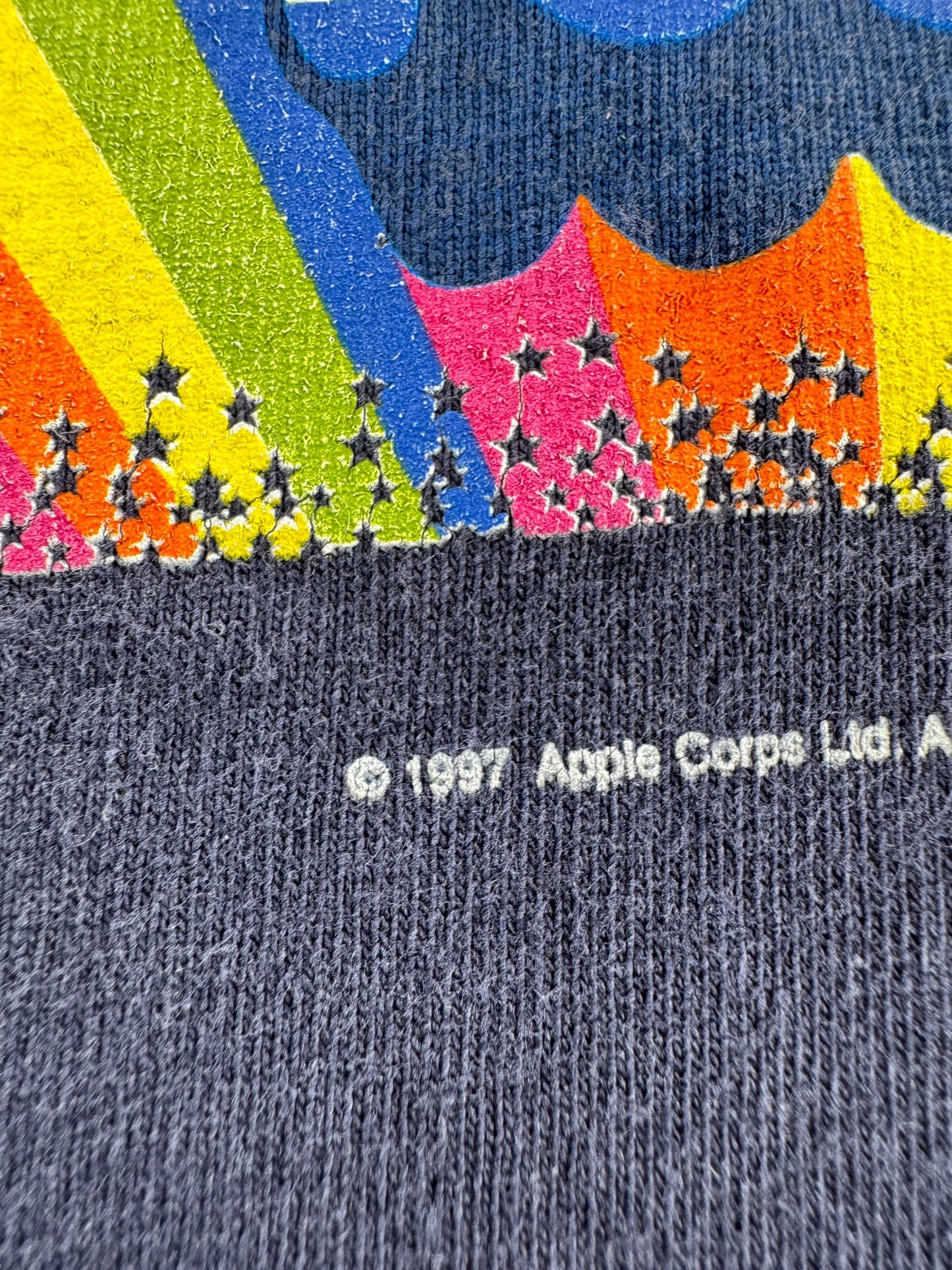 Trademark on Vintage Beatles Magical Mystery Tour Tee SZ M