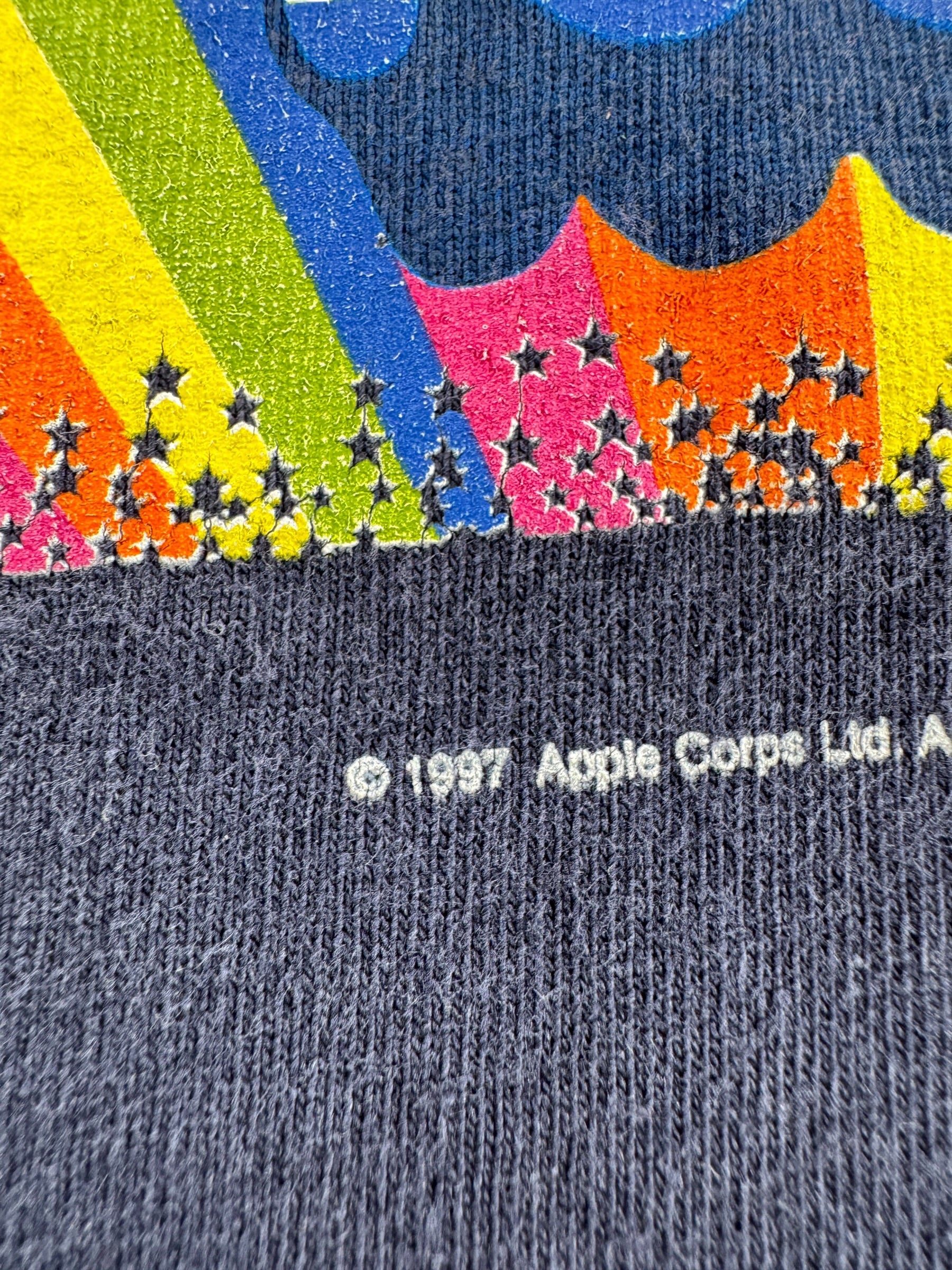 Trademark on Vintage Beatles Magical Mystery Tour Tee SZ M