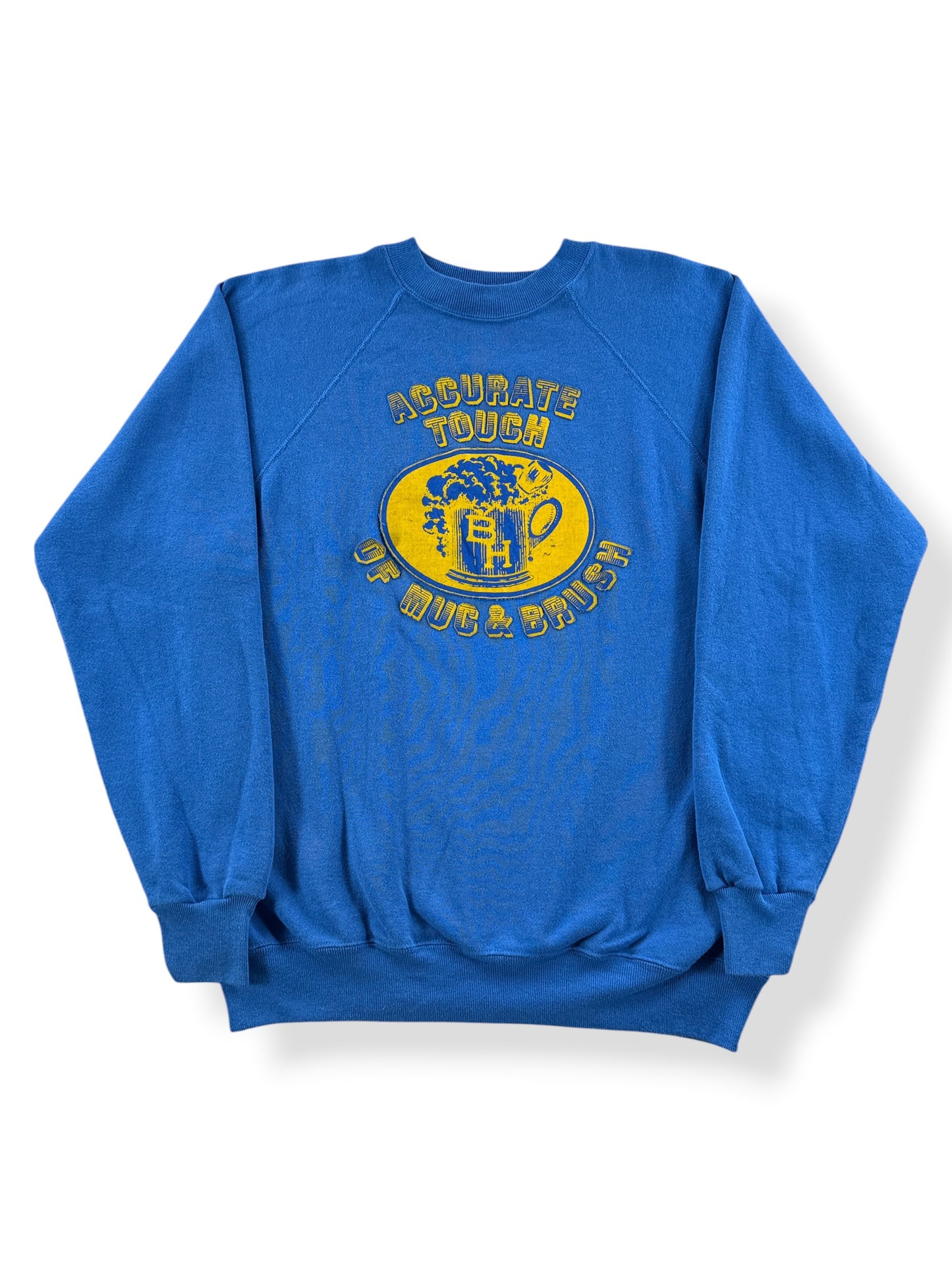 Front of Vintage Mug and Brush Crewneck SZ XL (Fits L)