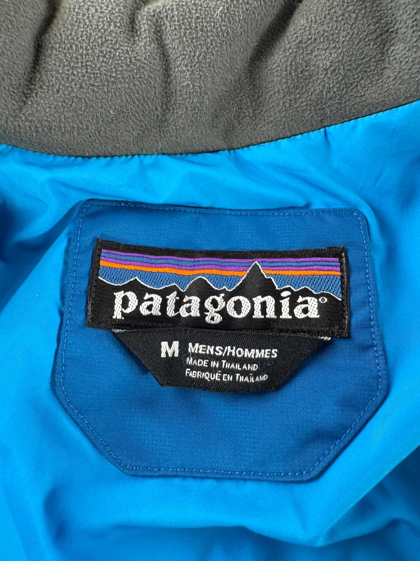 Label on Patagonia Snowboard Parka SZ M