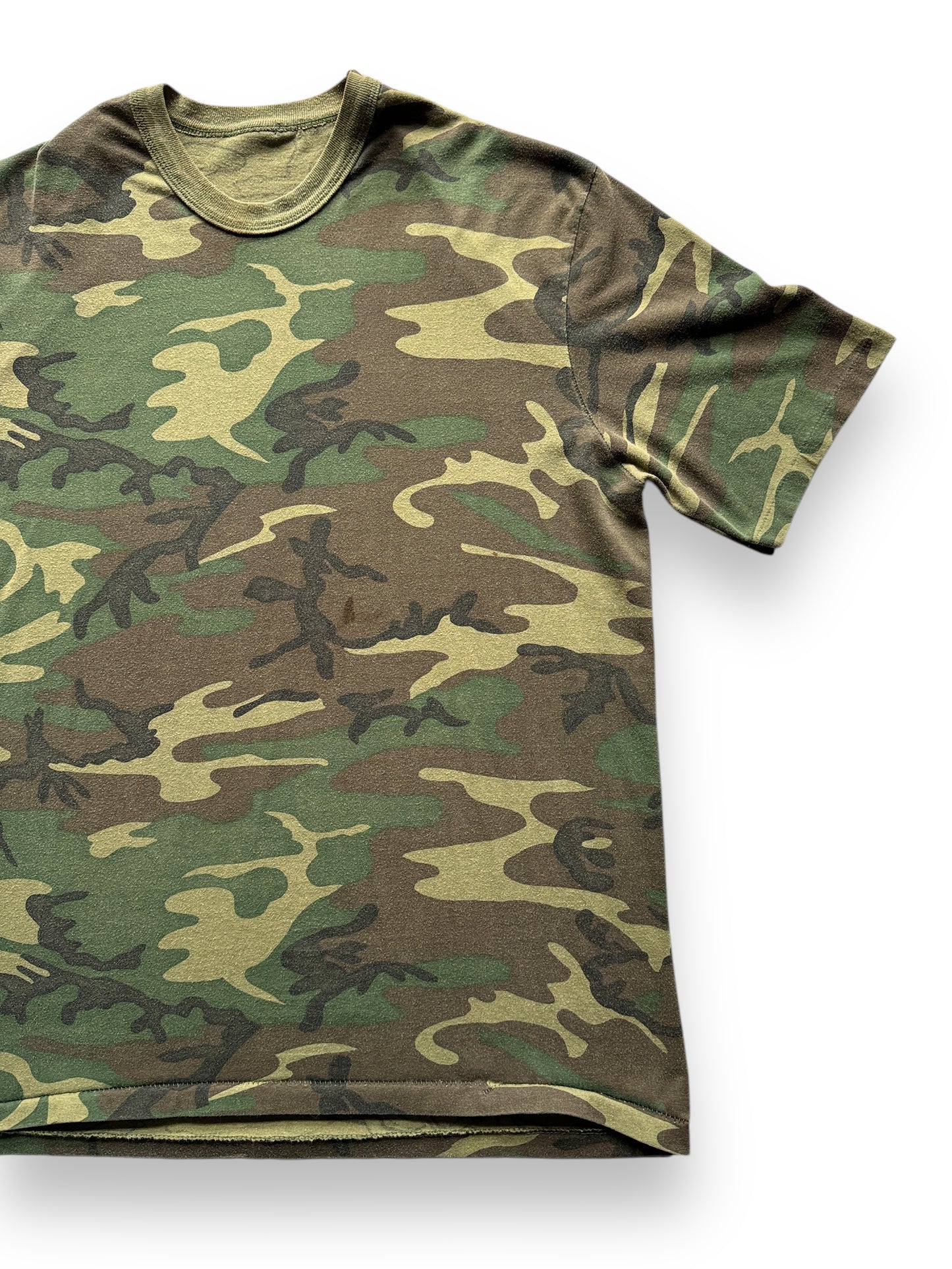 front left of Vintage Camo Tee SZ L