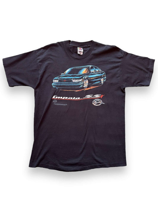 front of Vintage Chevy Impala Tee SZ XXL