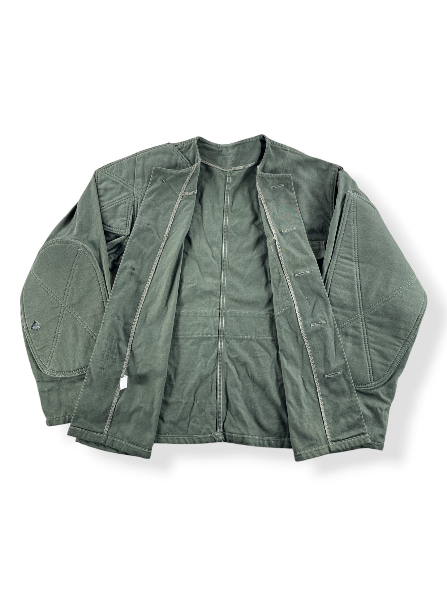 Inside of Vintage USMC Shooters Coat SZ L