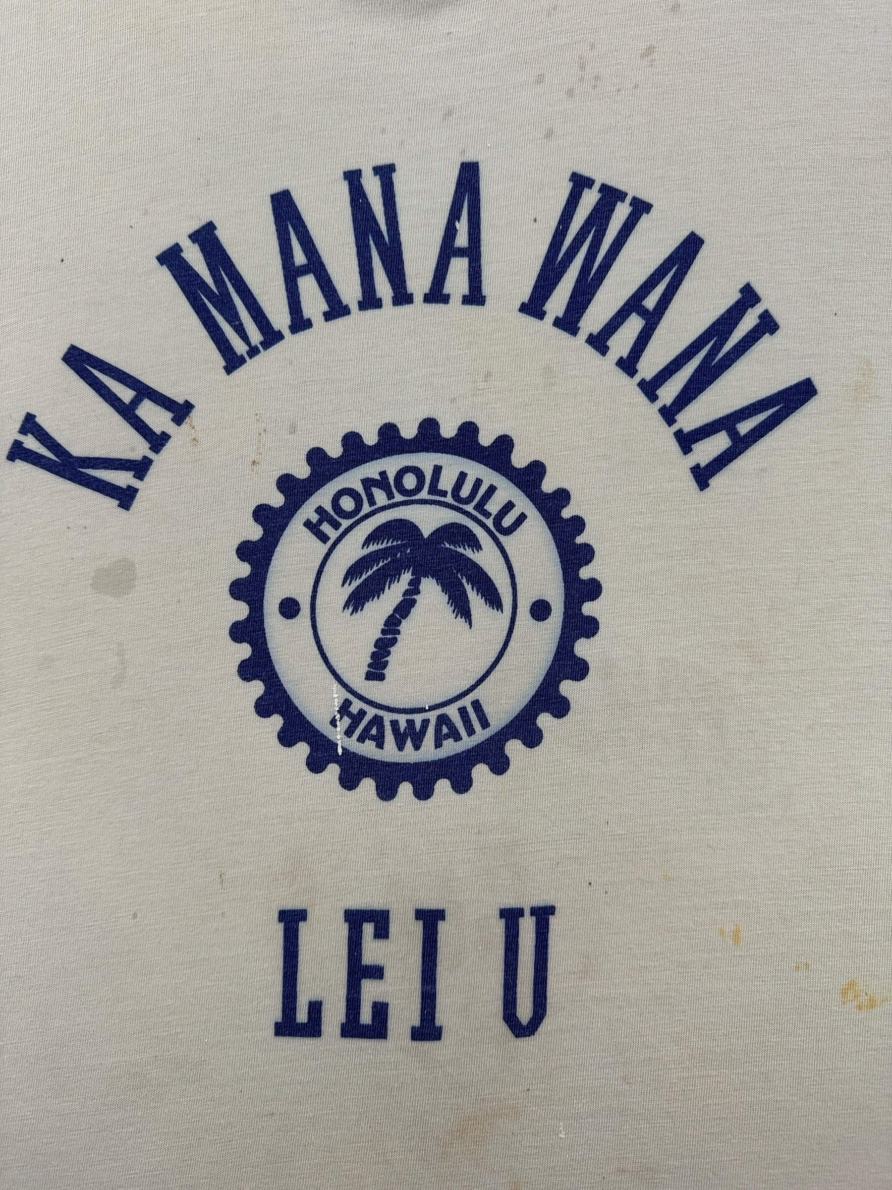 Graphic of Vintage Honolulu Hawaii Tee SZ L (Fits M)