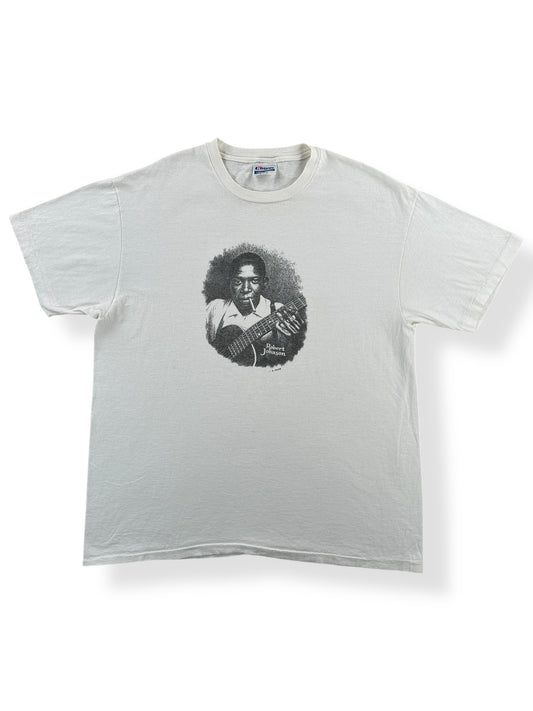 Front of Vintage R. Crumb Robert Johnson Tee SZ L