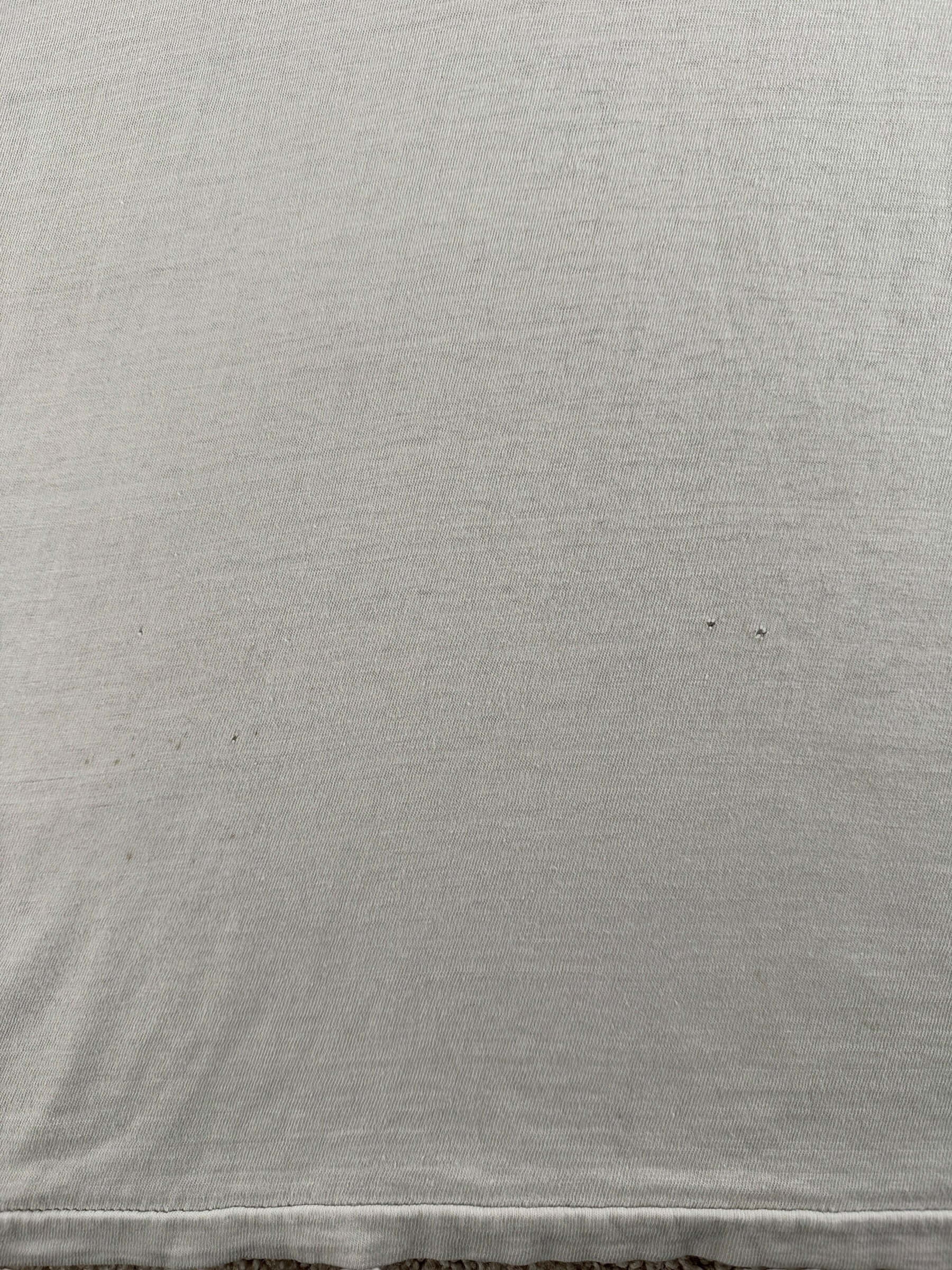 Wear on Vintage USAF Waterprint Ringer Tee SZ M