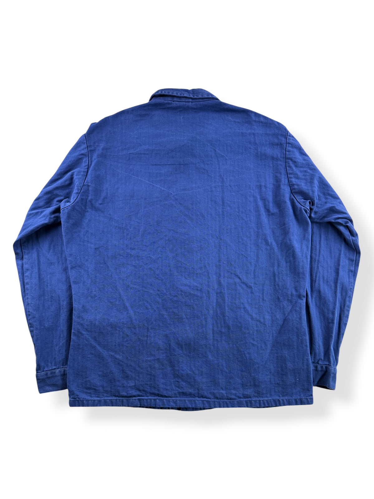 Back of Vintage HBT French Chore Coat SZ XL