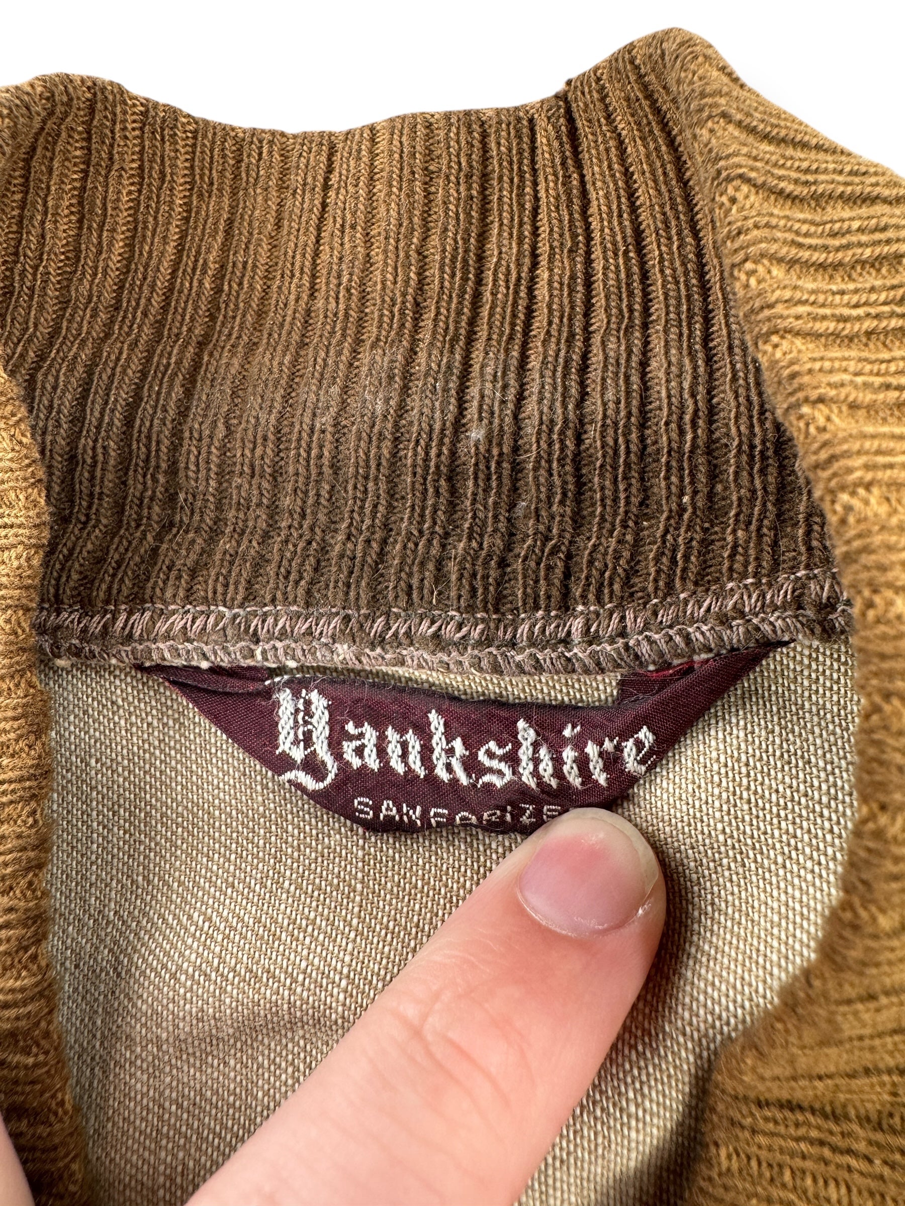 Tag on Vintage Thrashed Bomber Jacket SZ L