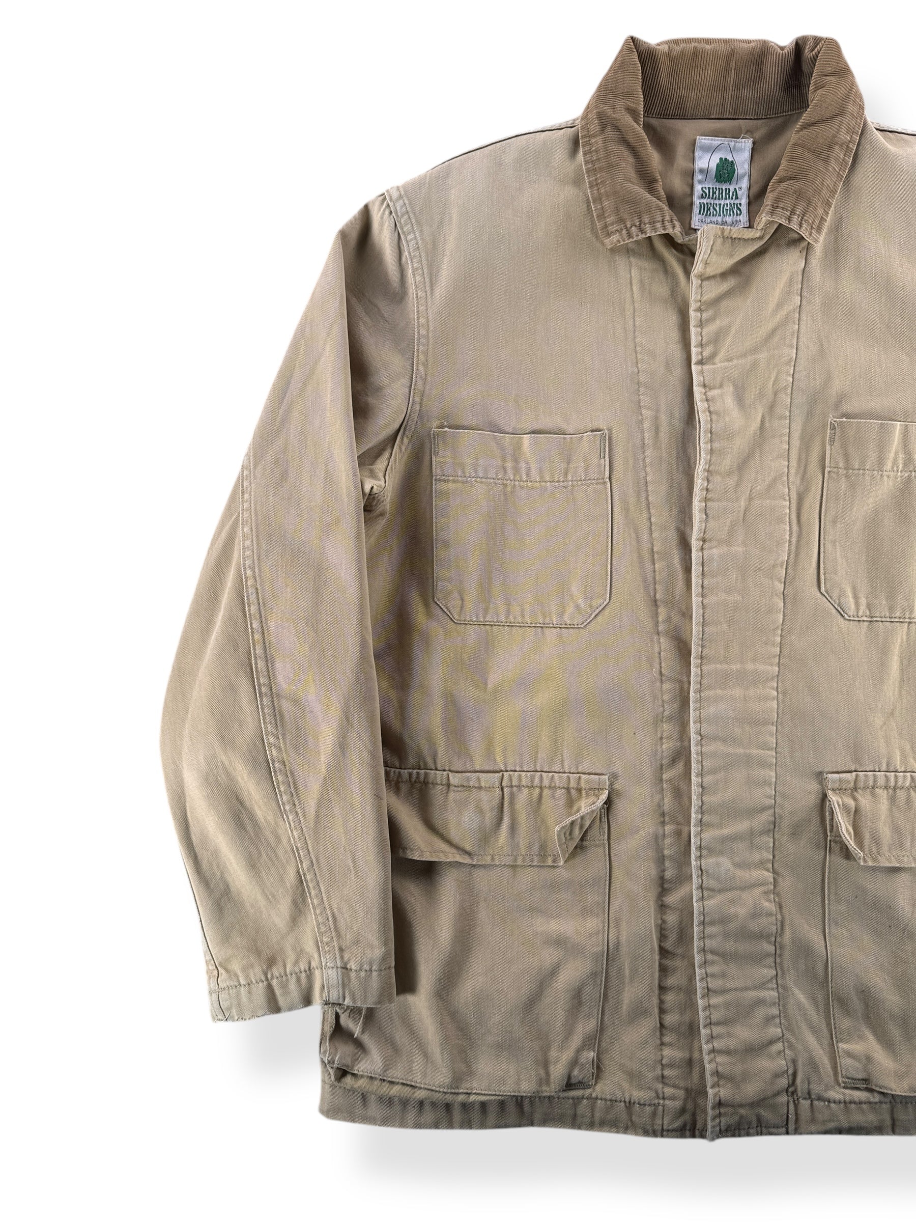 Front Right of Vintage Sierra Designs Chore Coat SZ M