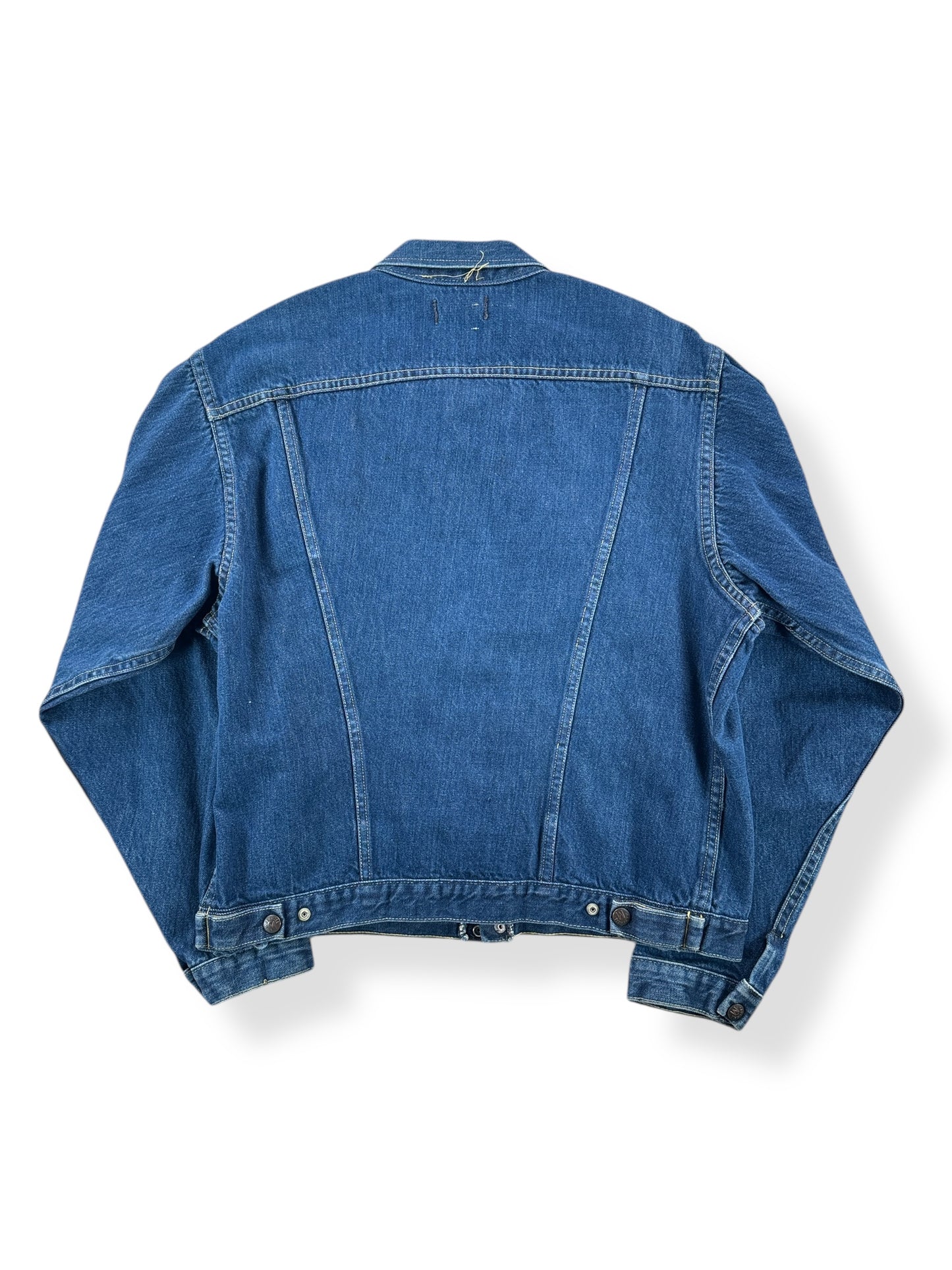 Back on Vintage Madewell Dark Selvedge Denim Jacket SZ L