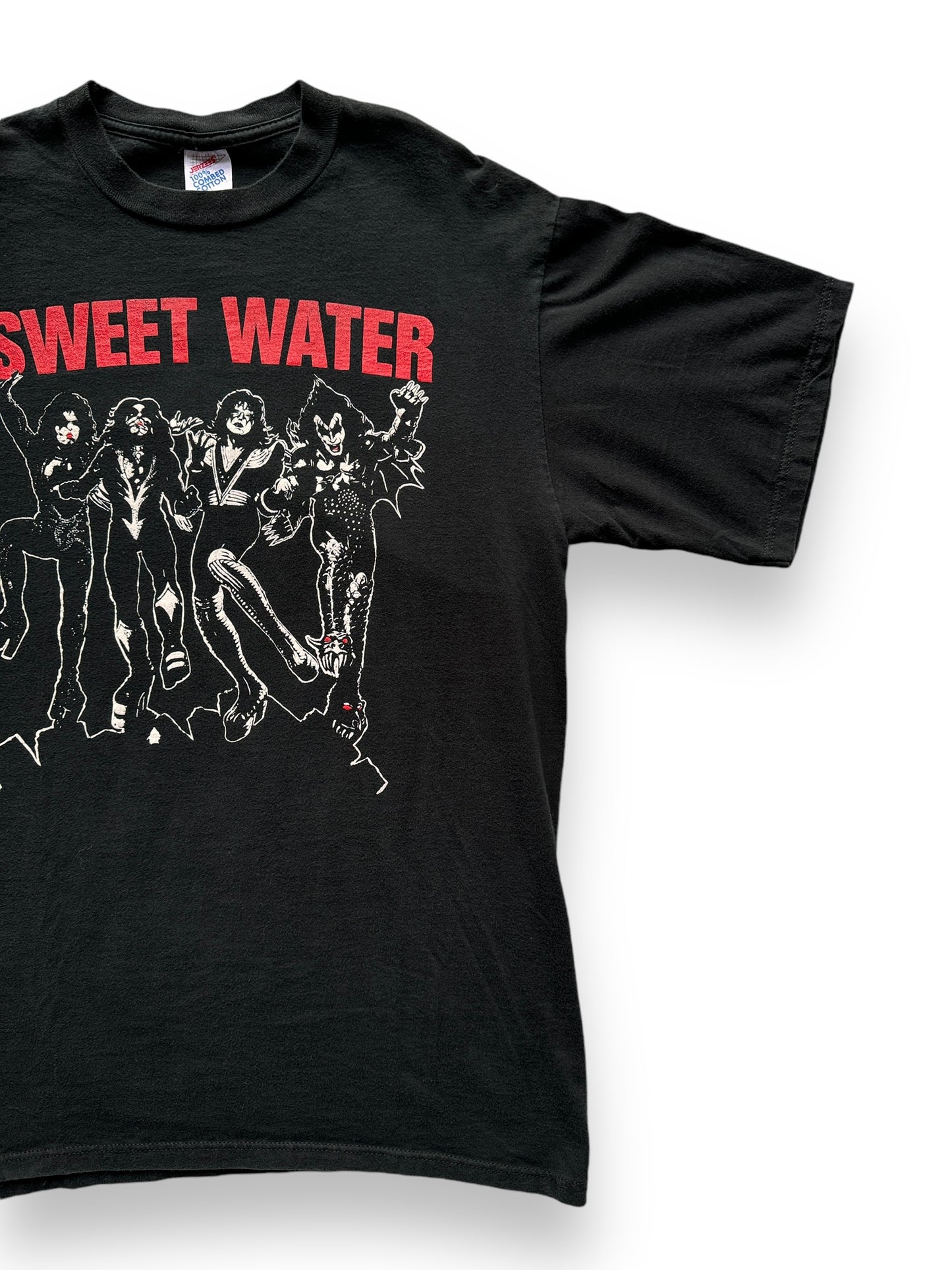 front left of Vintage 90s Sweetwater Seattle Grunge Band Tee SZ L